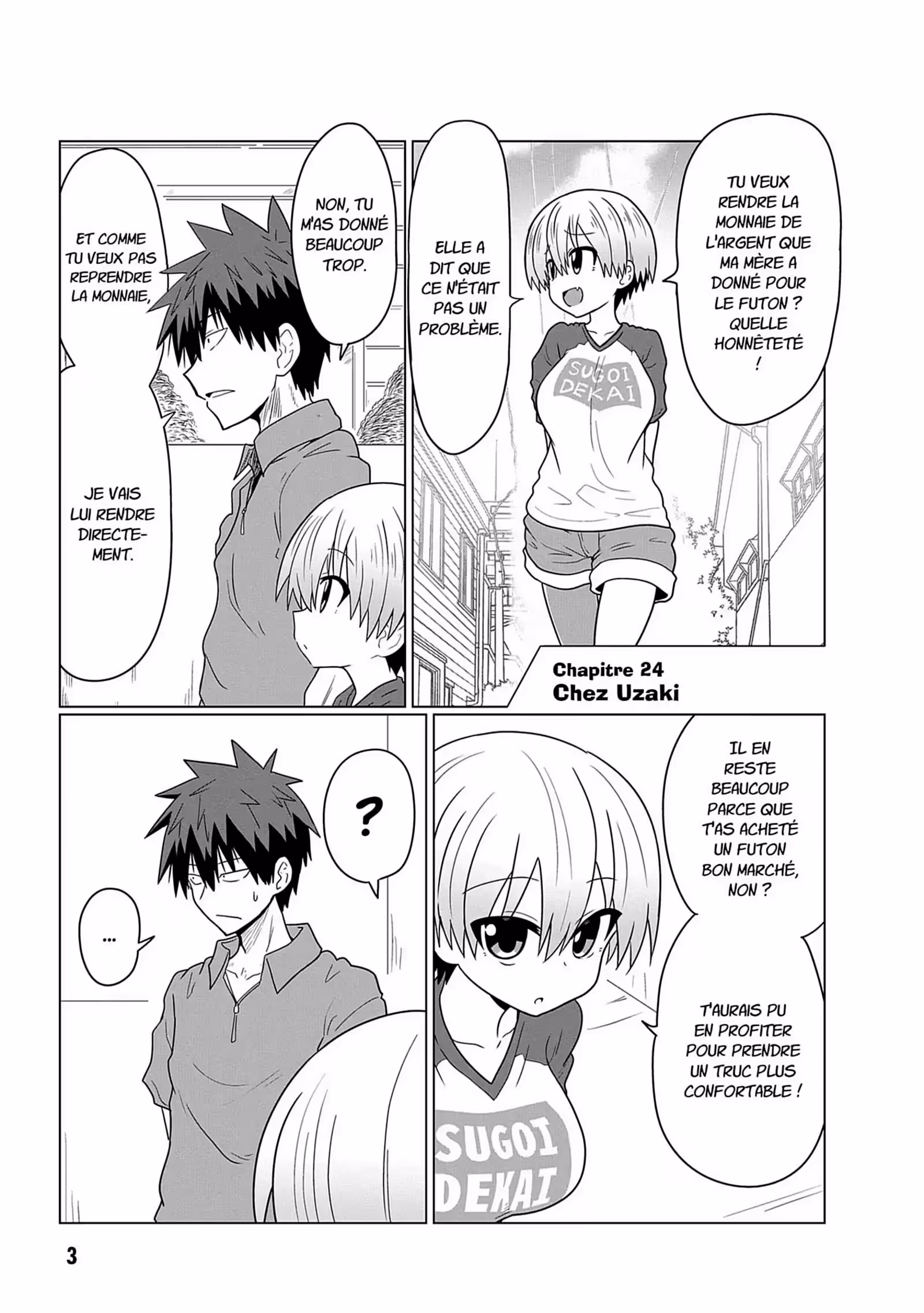 Uzaki-chan Wants to Hang Out! Volume 3 page 4