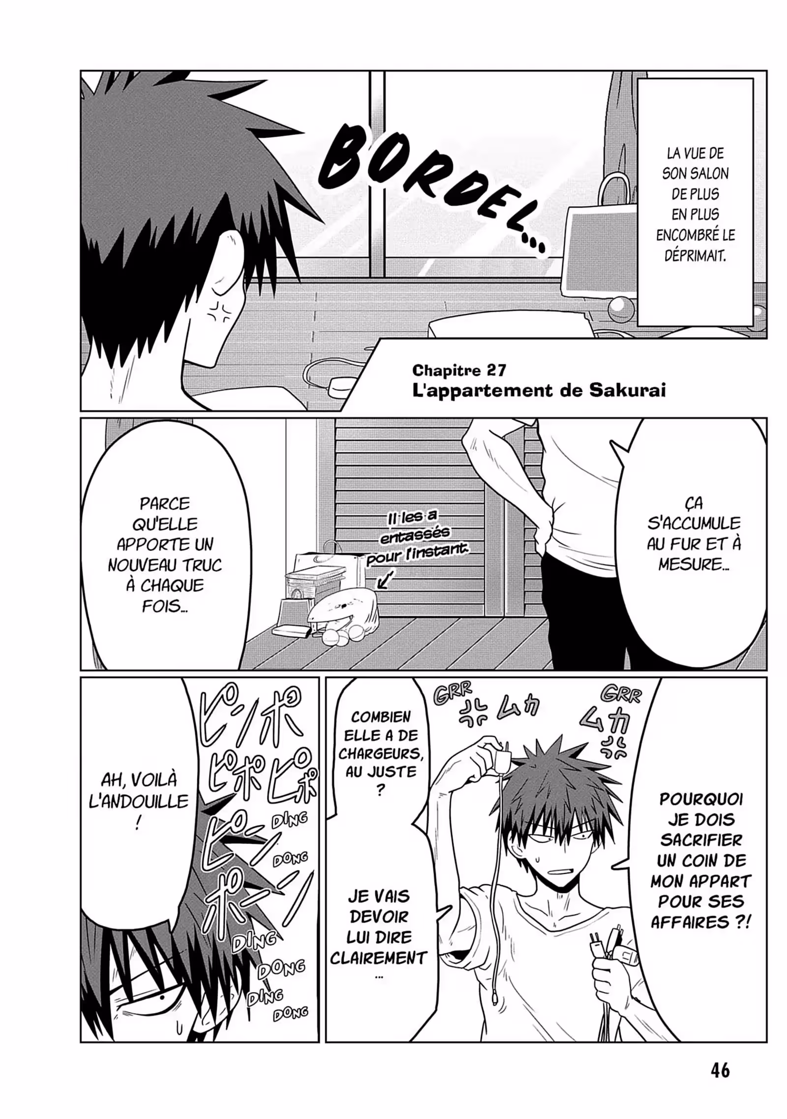 Uzaki-chan Wants to Hang Out! Volume 3 page 46