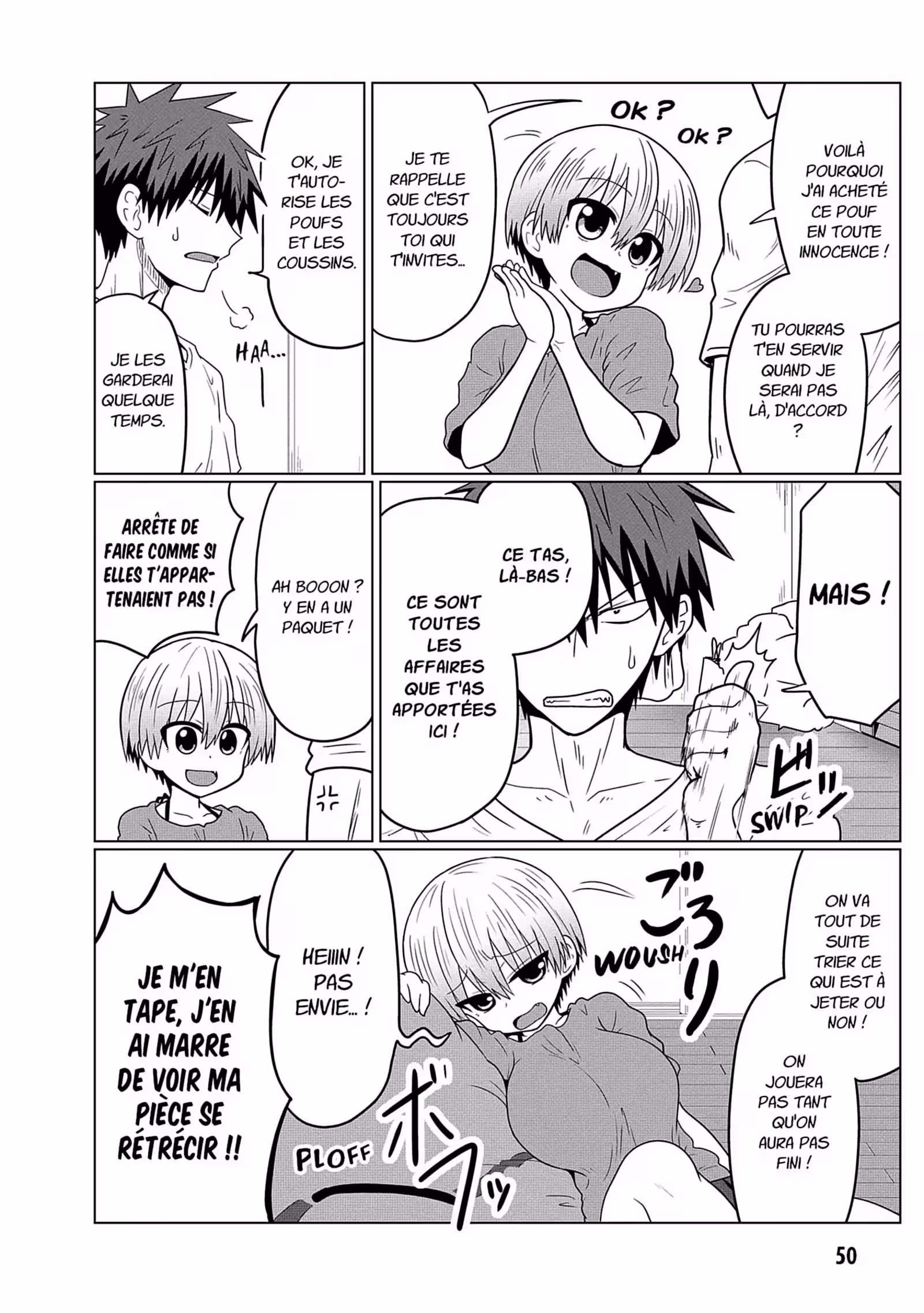 Uzaki-chan Wants to Hang Out! Volume 3 page 50
