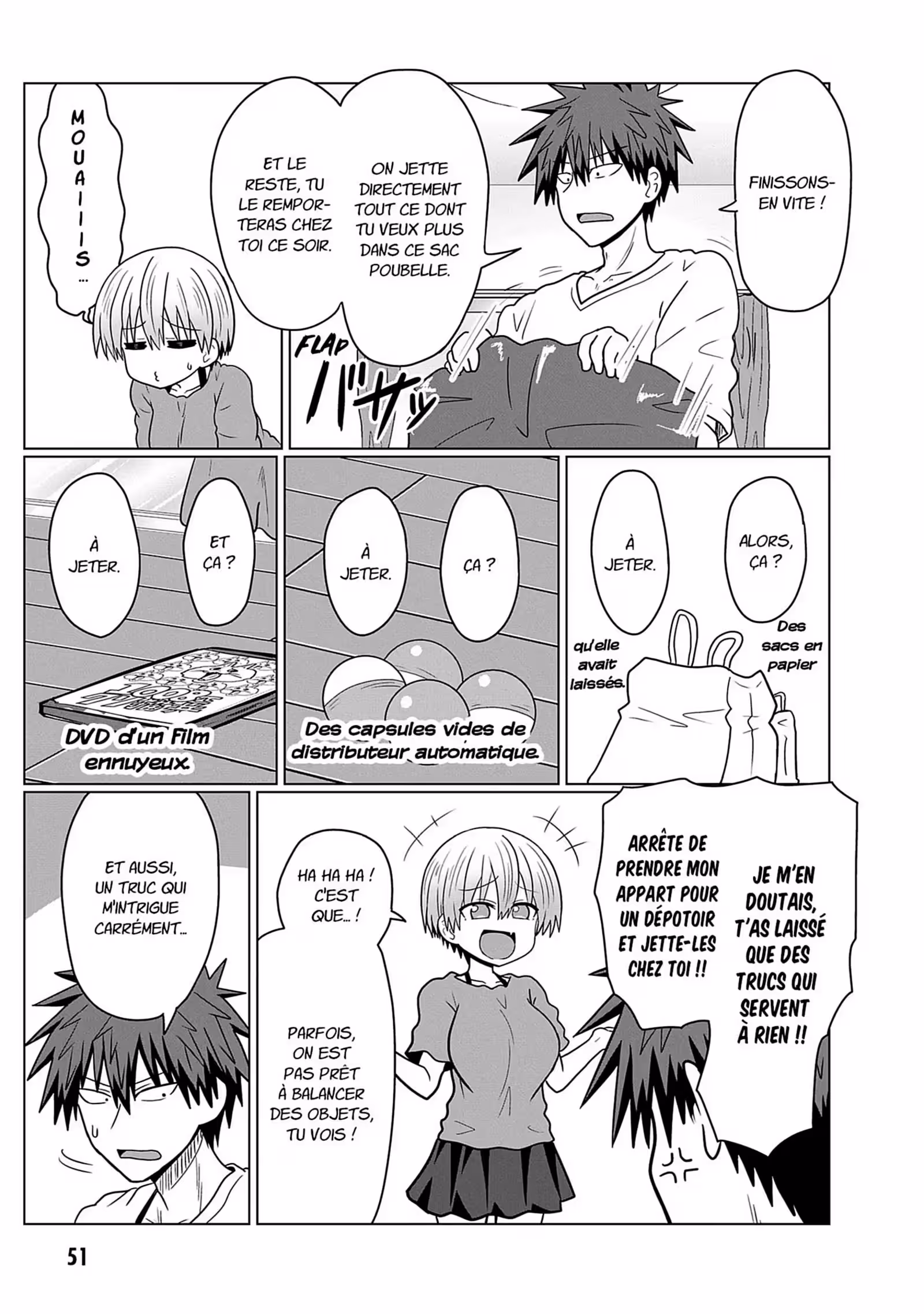 Uzaki-chan Wants to Hang Out! Volume 3 page 51