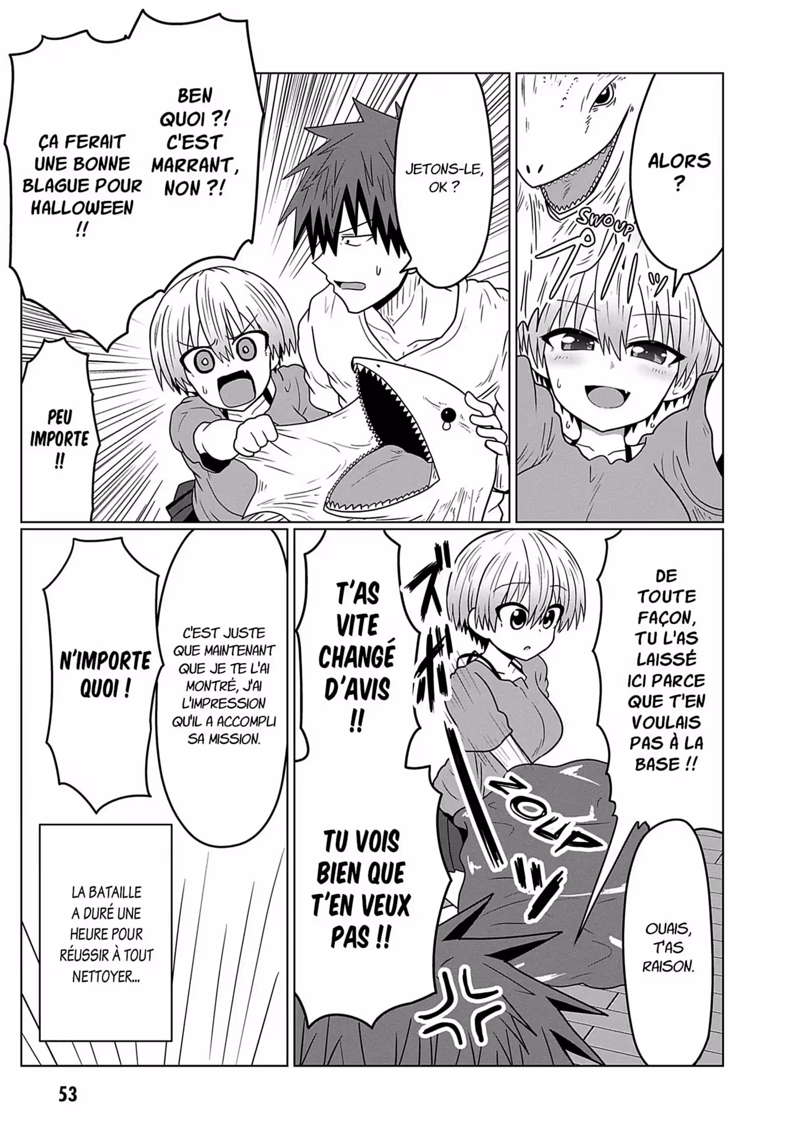 Uzaki-chan Wants to Hang Out! Volume 3 page 53
