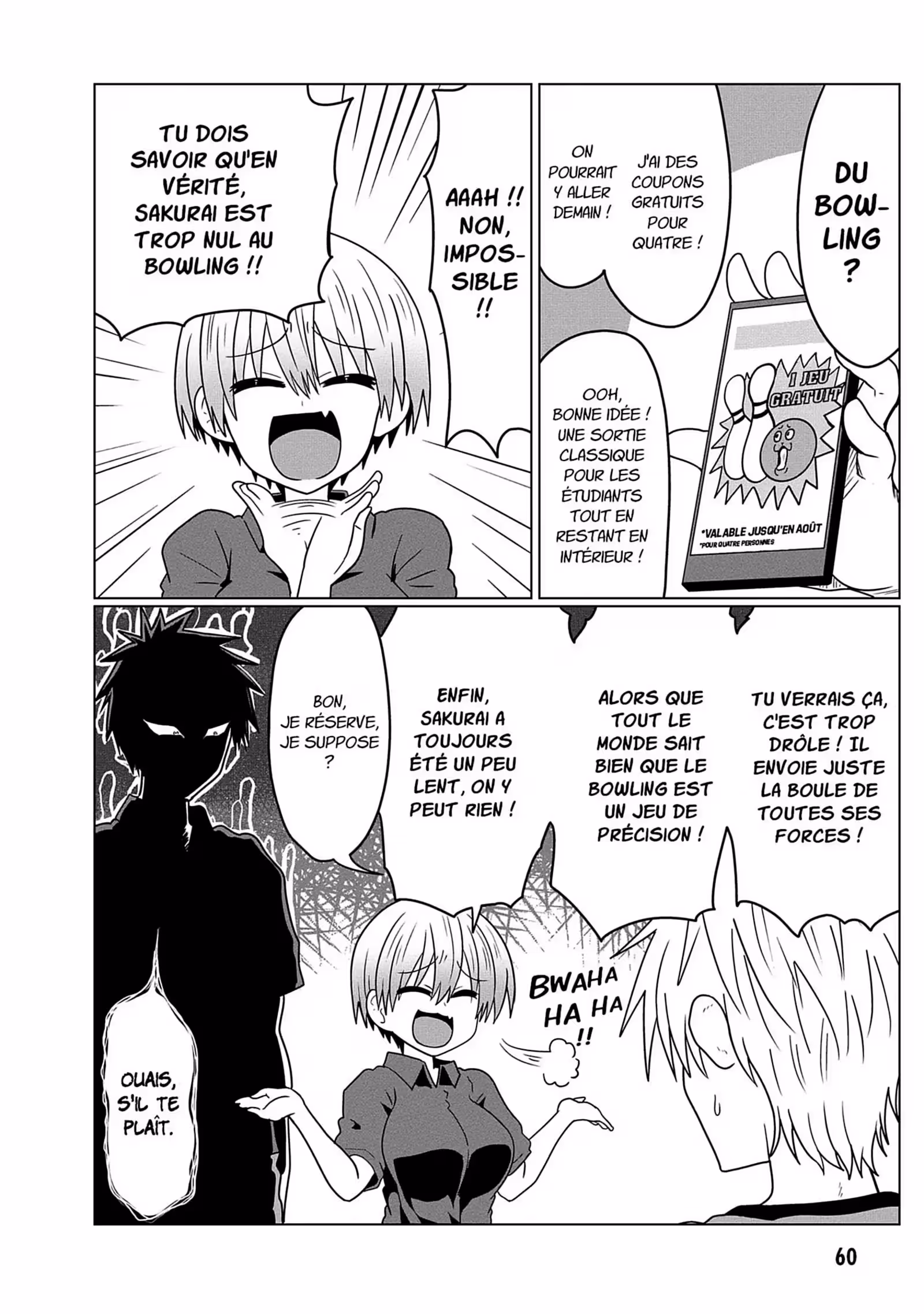 Uzaki-chan Wants to Hang Out! Volume 3 page 59