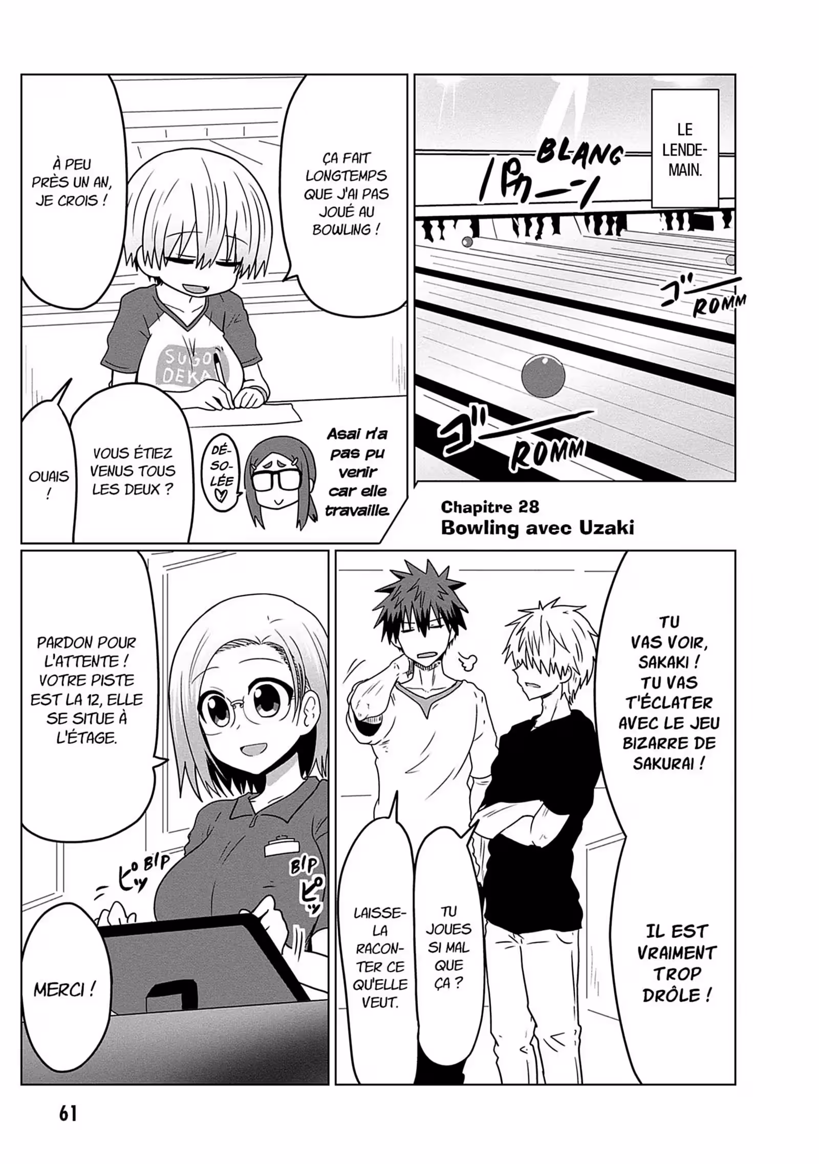 Uzaki-chan Wants to Hang Out! Volume 3 page 60