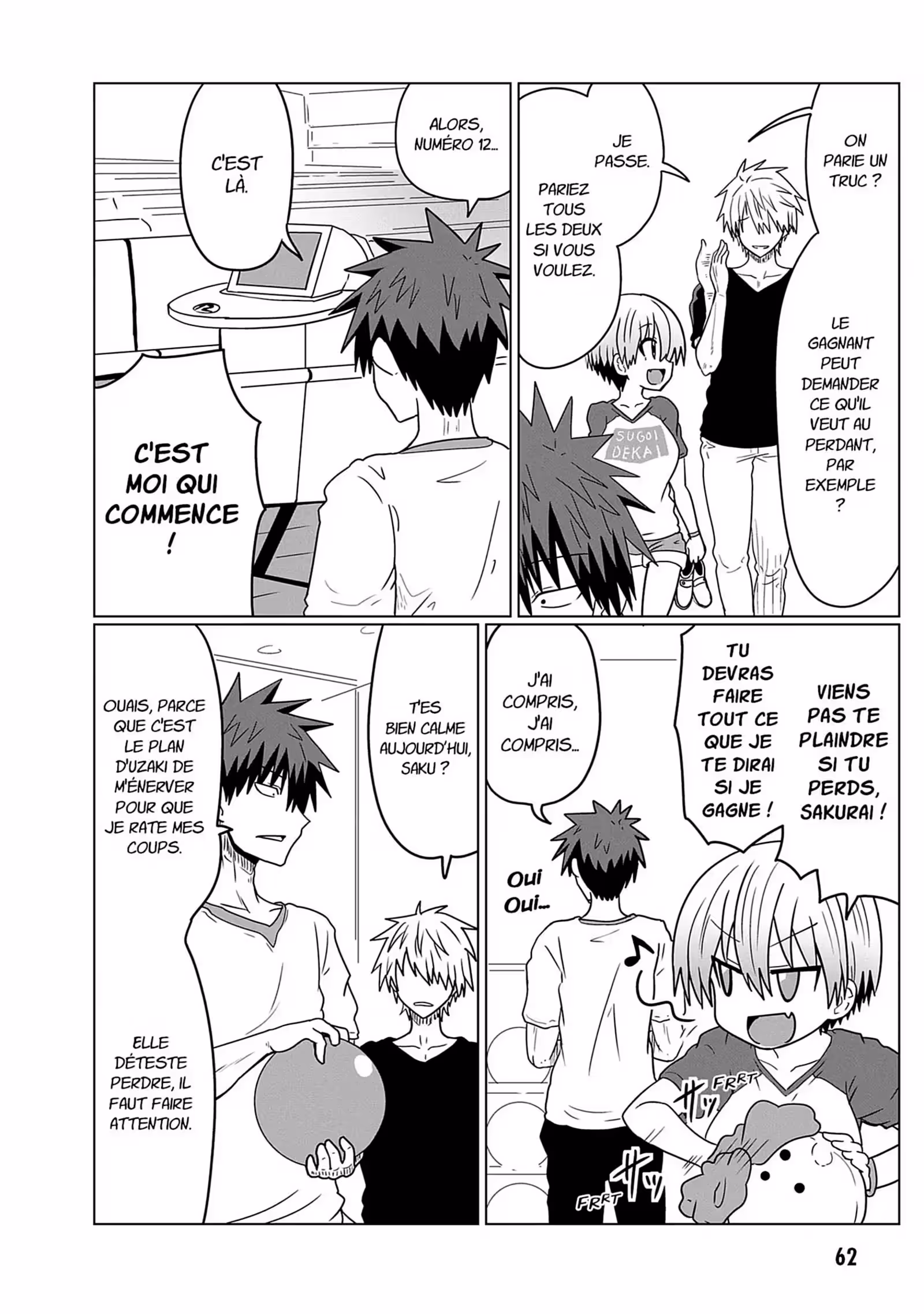 Uzaki-chan Wants to Hang Out! Volume 3 page 61