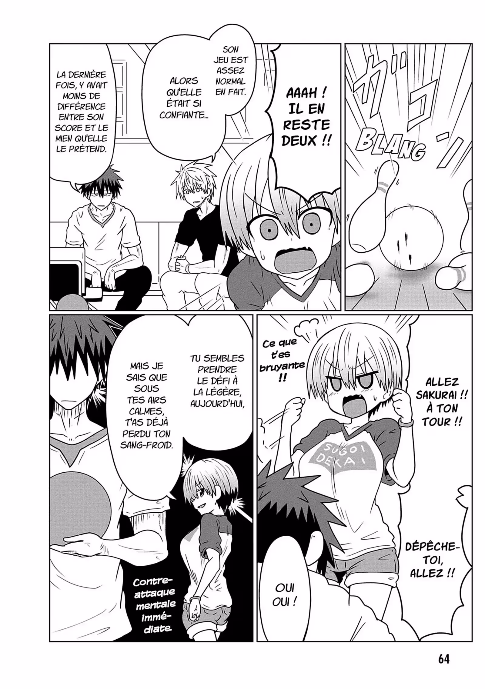 Uzaki-chan Wants to Hang Out! Volume 3 page 63