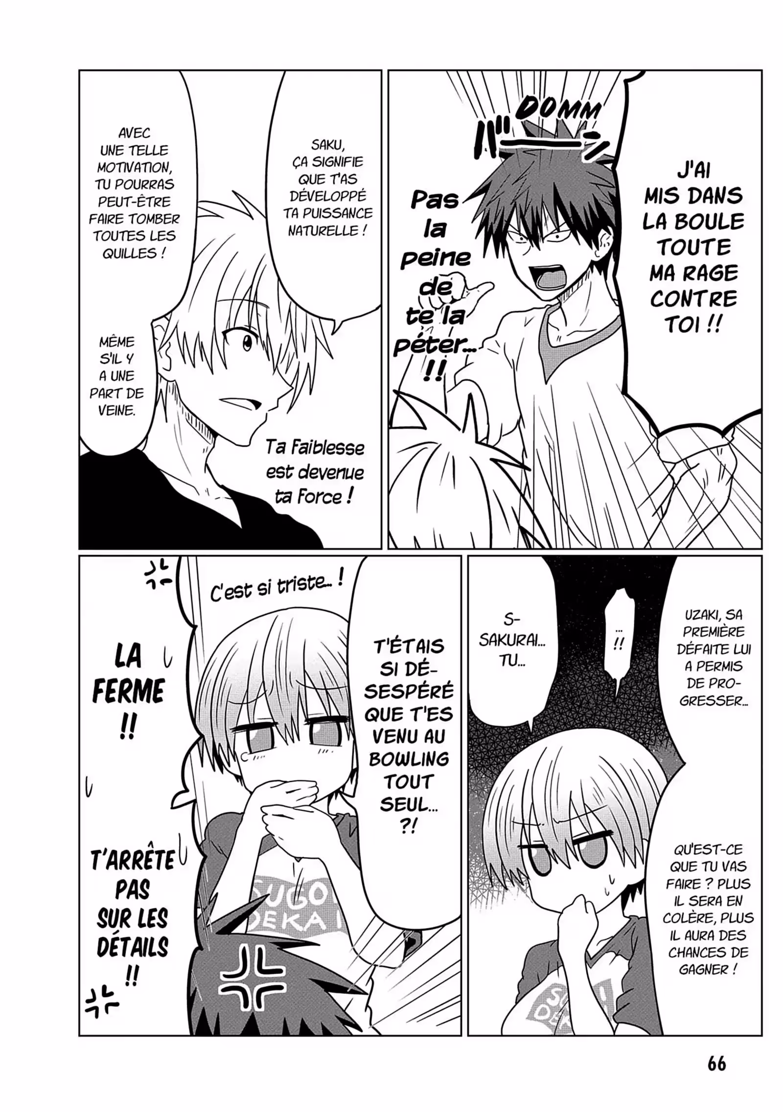 Uzaki-chan Wants to Hang Out! Volume 3 page 65