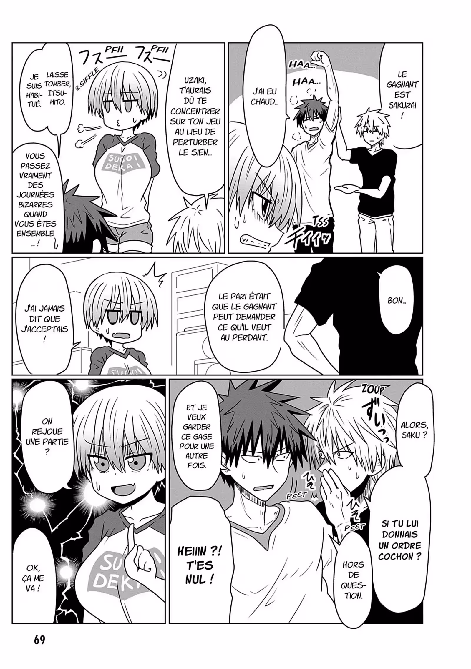 Uzaki-chan Wants to Hang Out! Volume 3 page 68