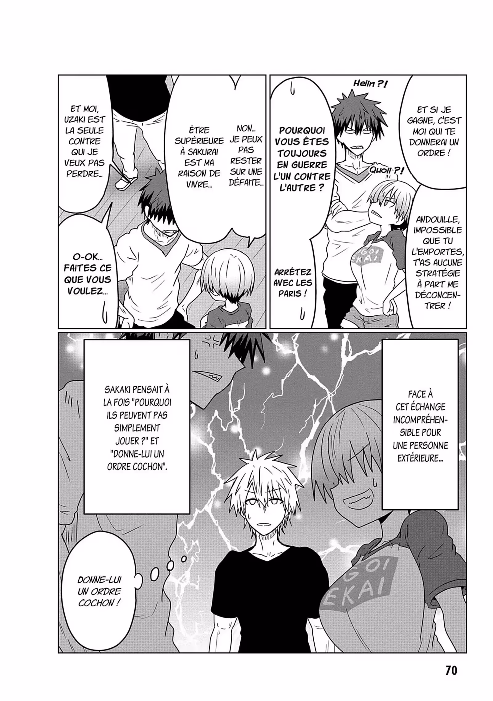 Uzaki-chan Wants to Hang Out! Volume 3 page 69