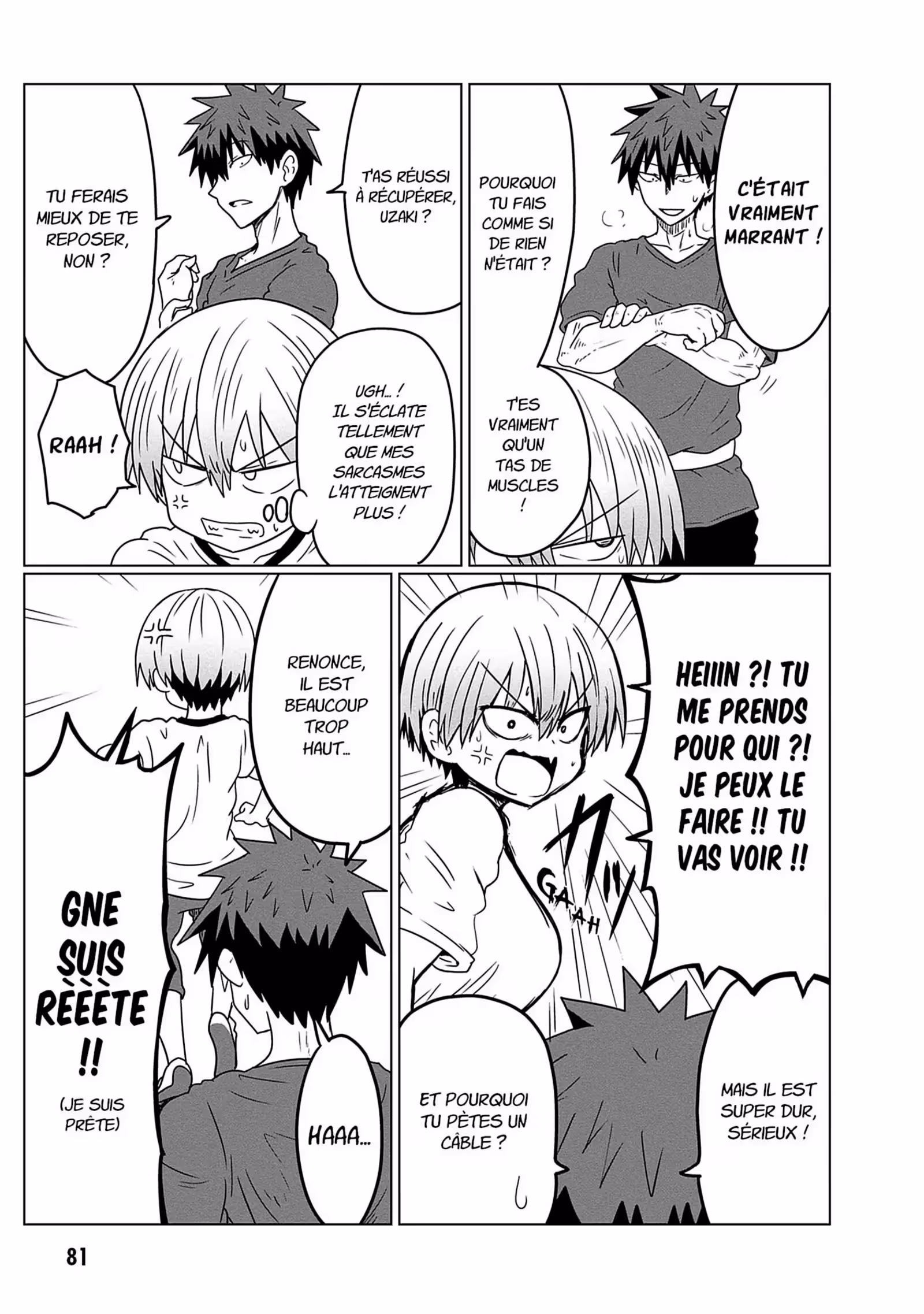 Uzaki-chan Wants to Hang Out! Volume 3 page 79