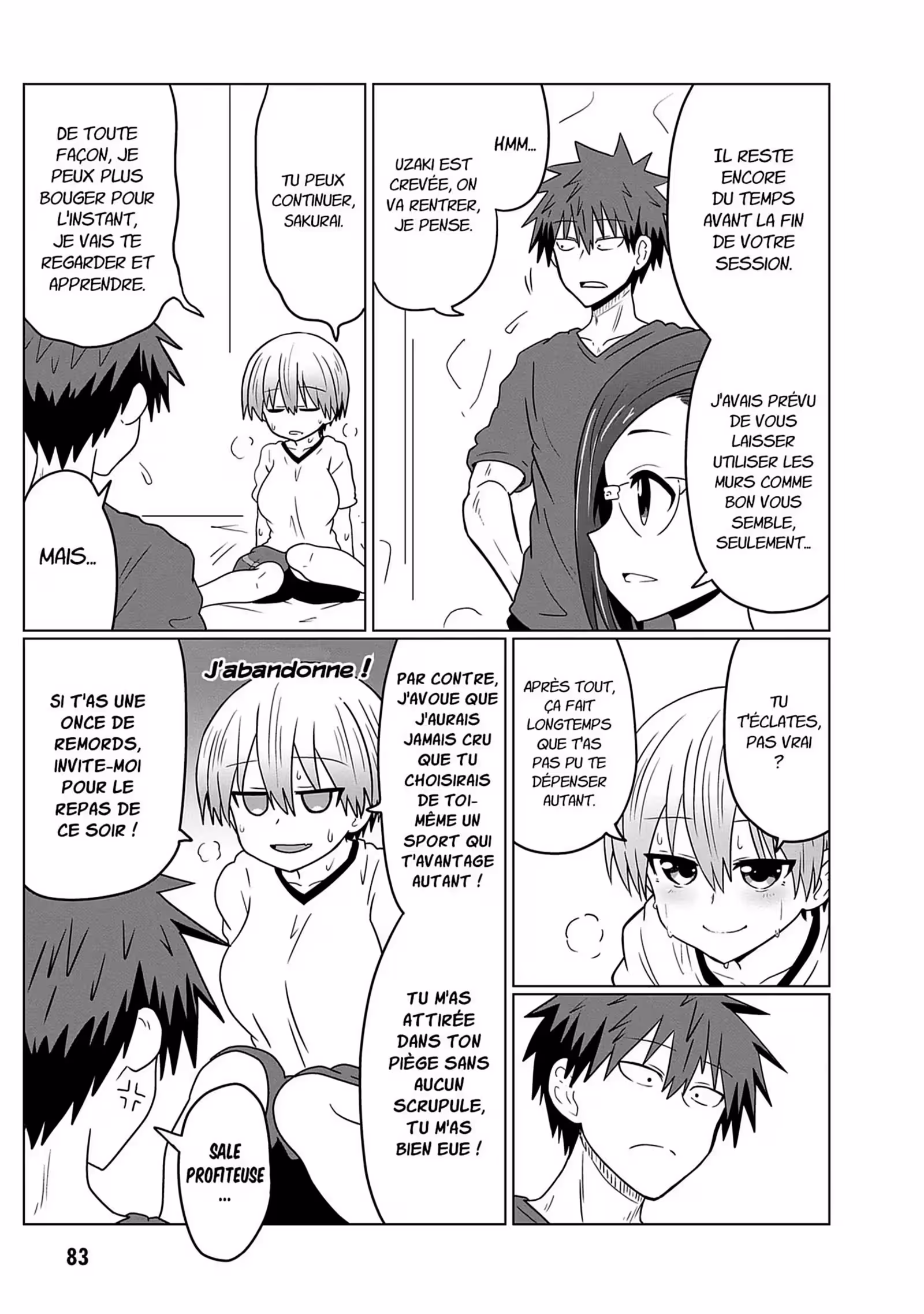 Uzaki-chan Wants to Hang Out! Volume 3 page 81
