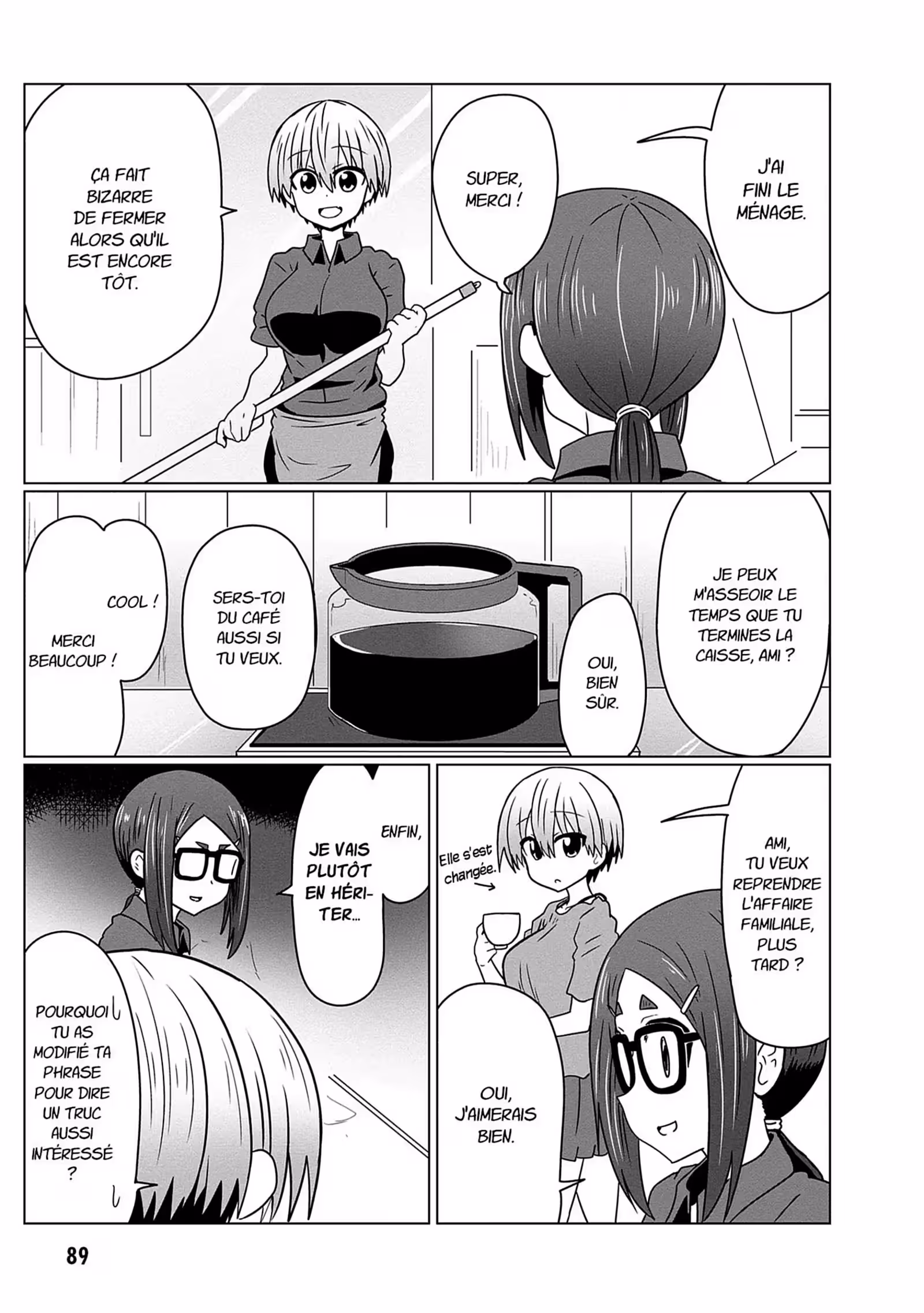 Uzaki-chan Wants to Hang Out! Volume 3 page 86