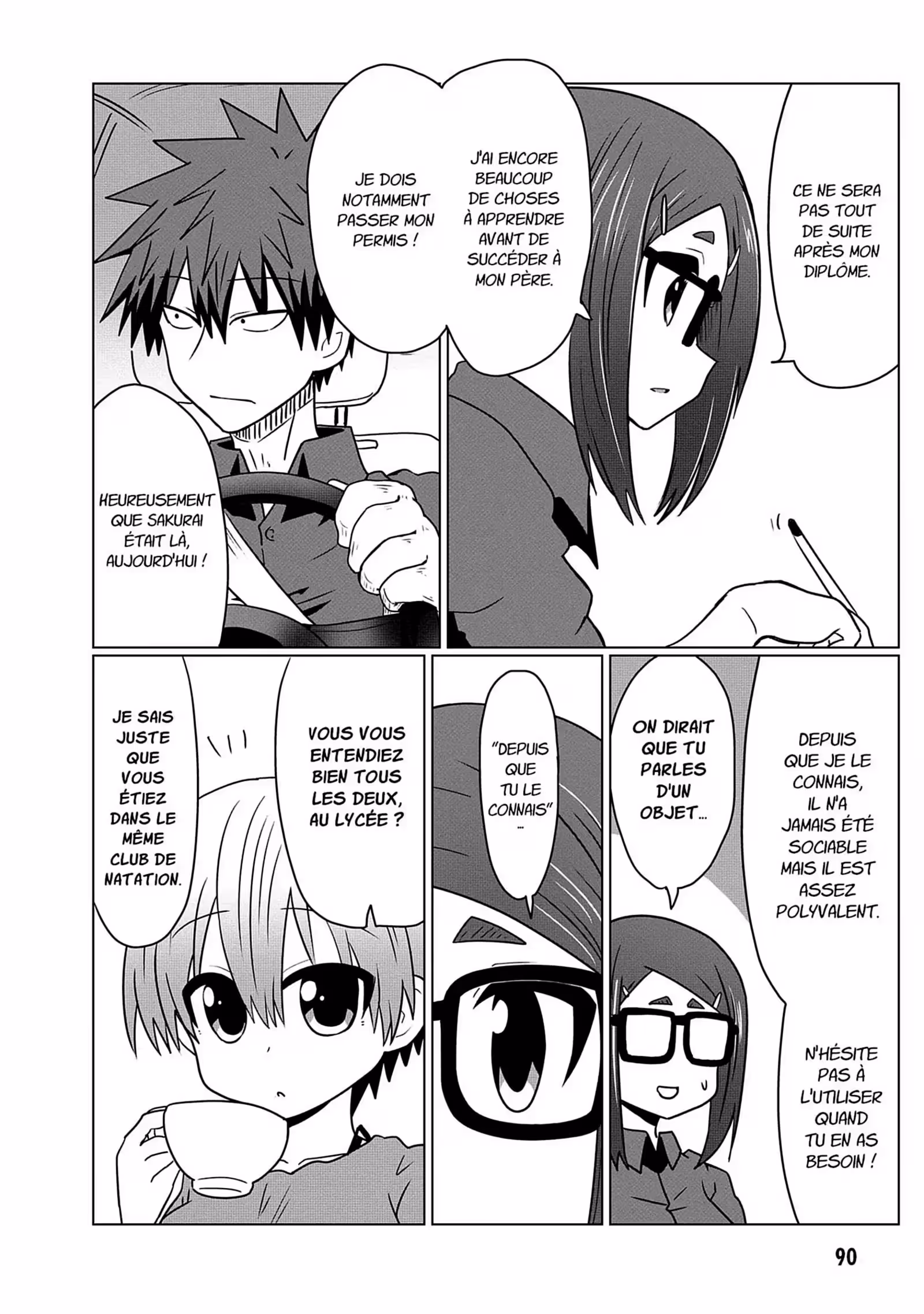 Uzaki-chan Wants to Hang Out! Volume 3 page 87