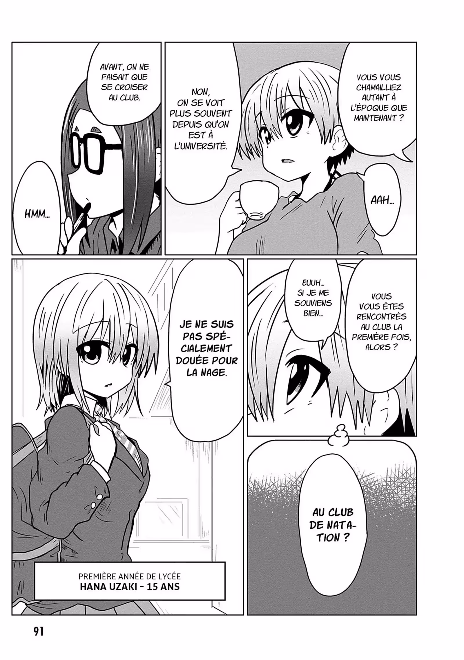 Uzaki-chan Wants to Hang Out! Volume 3 page 88