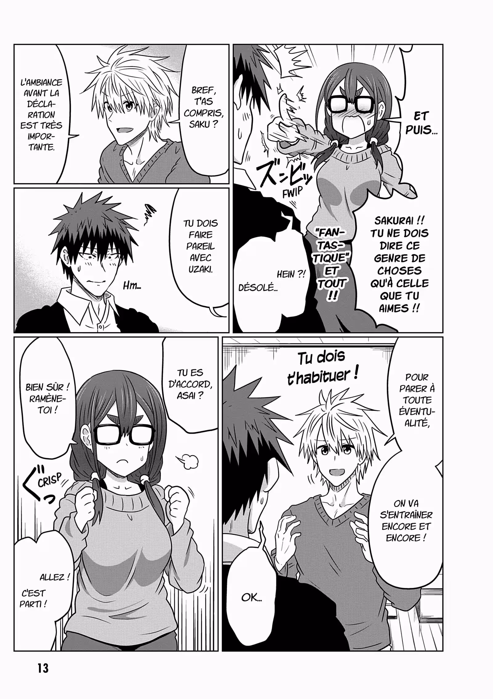 Uzaki-chan Wants to Hang Out! Volume 8 page 14