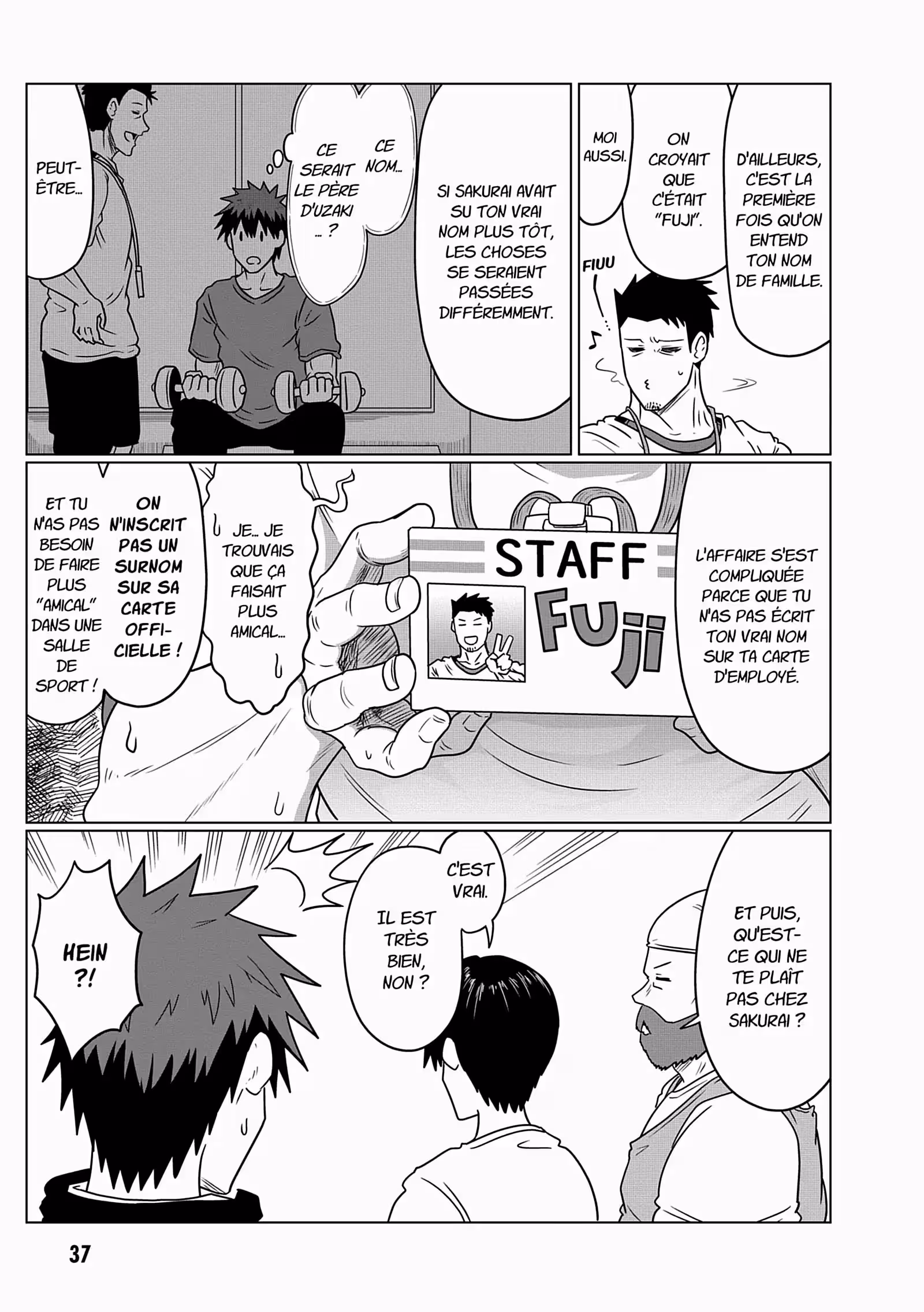 Uzaki-chan Wants to Hang Out! Volume 8 page 38