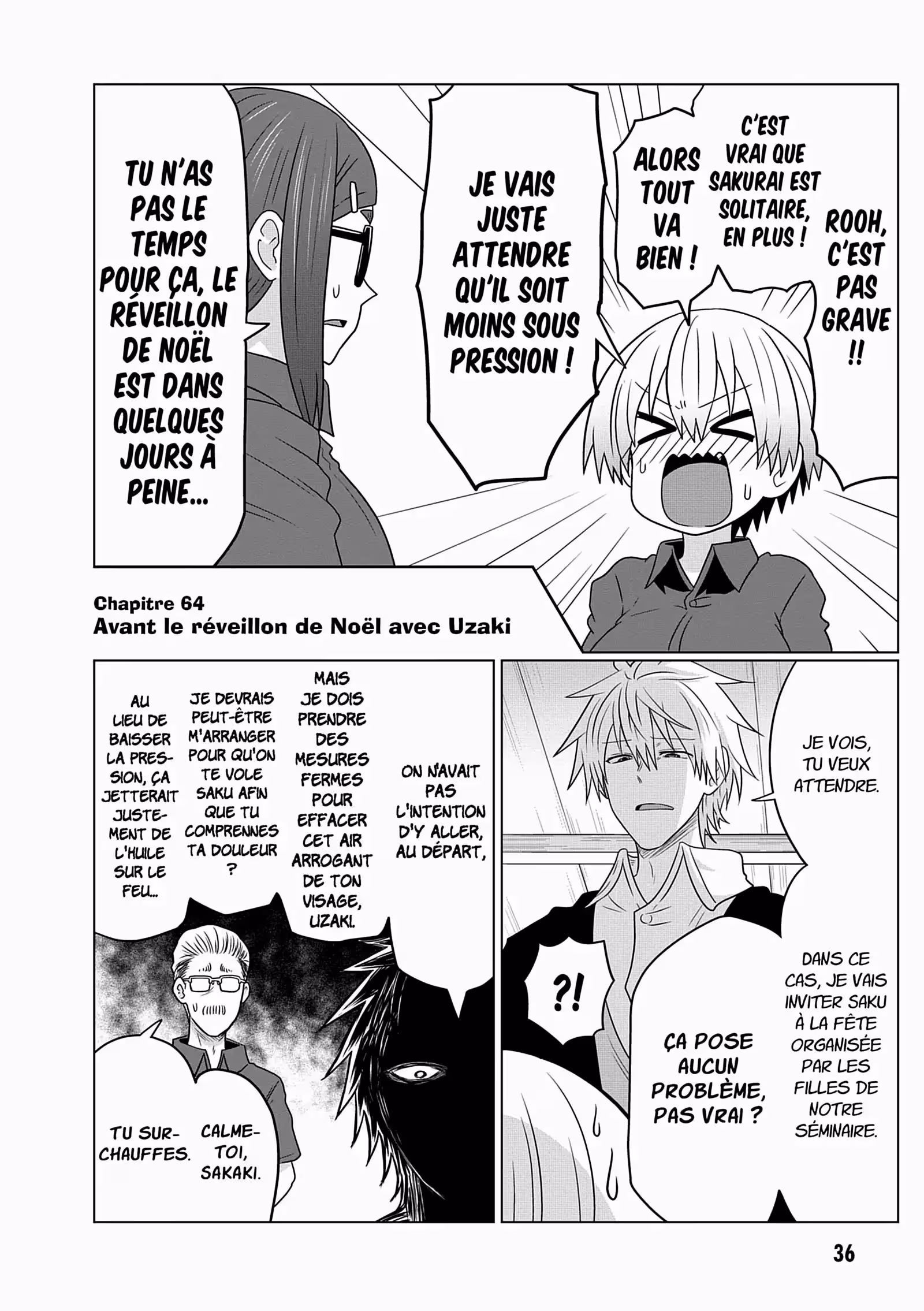 Uzaki-chan Wants to Hang Out! Volume 7 page 37