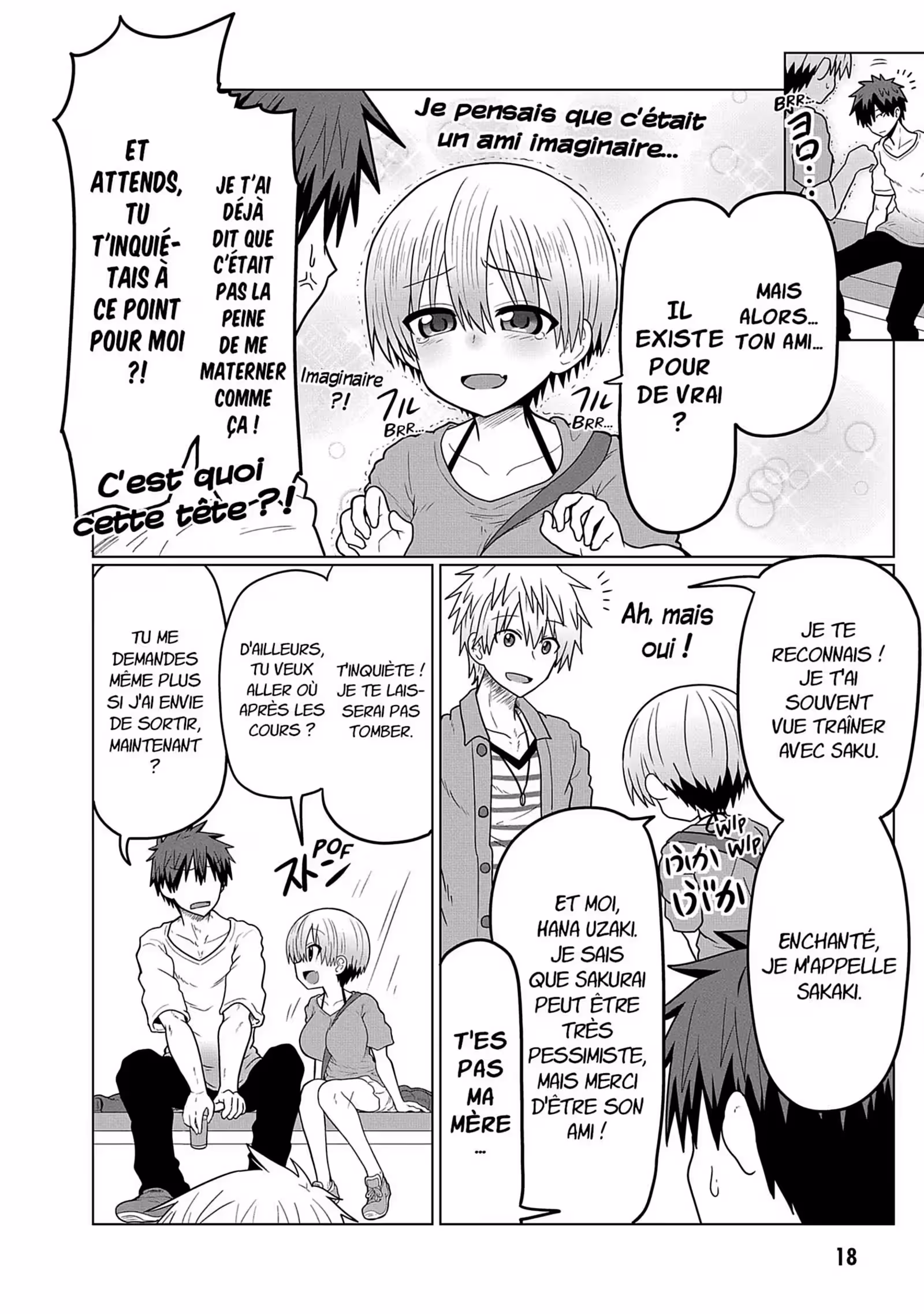 Uzaki-chan Wants to Hang Out! Volume 2 page 18