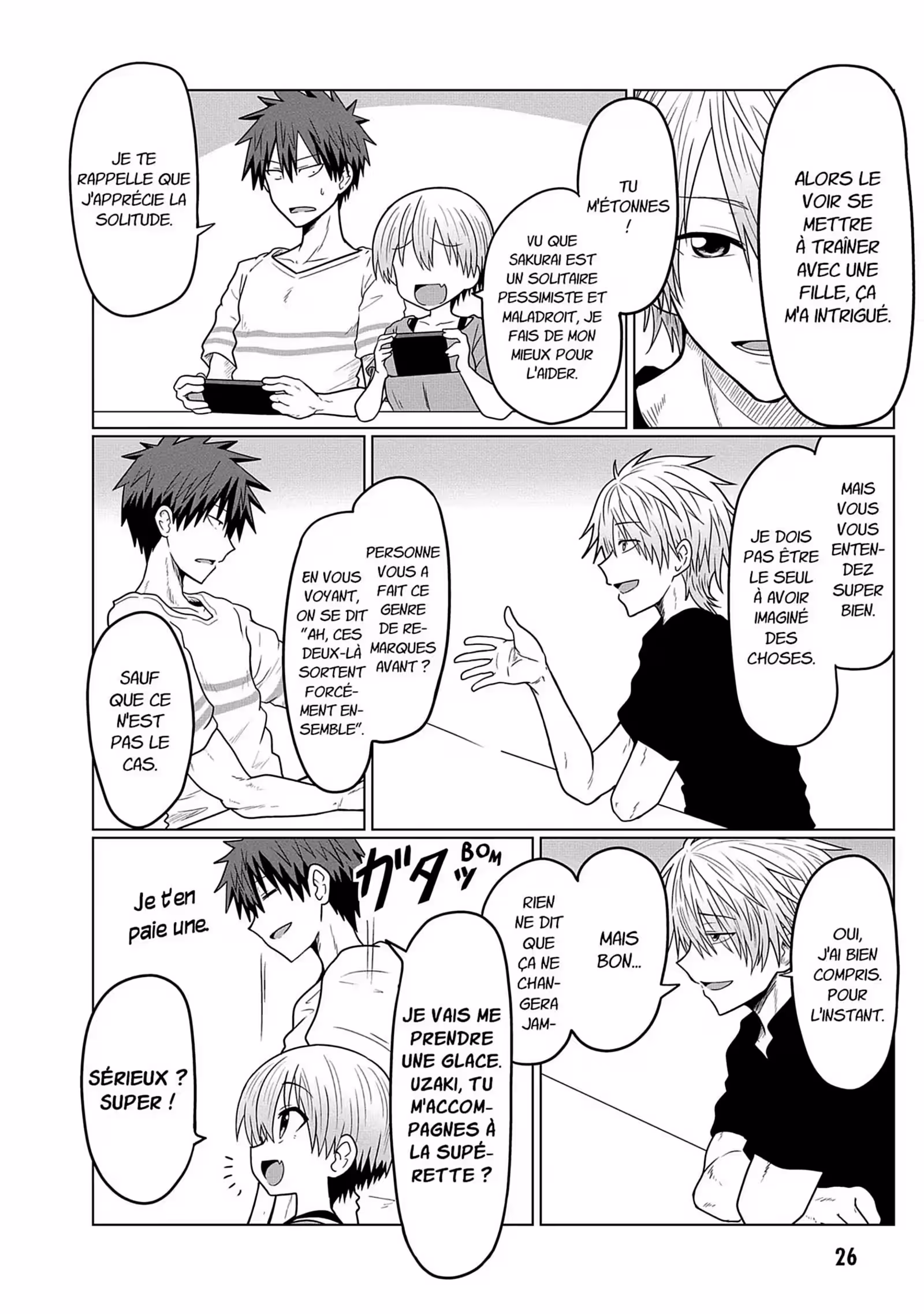 Uzaki-chan Wants to Hang Out! Volume 2 page 25