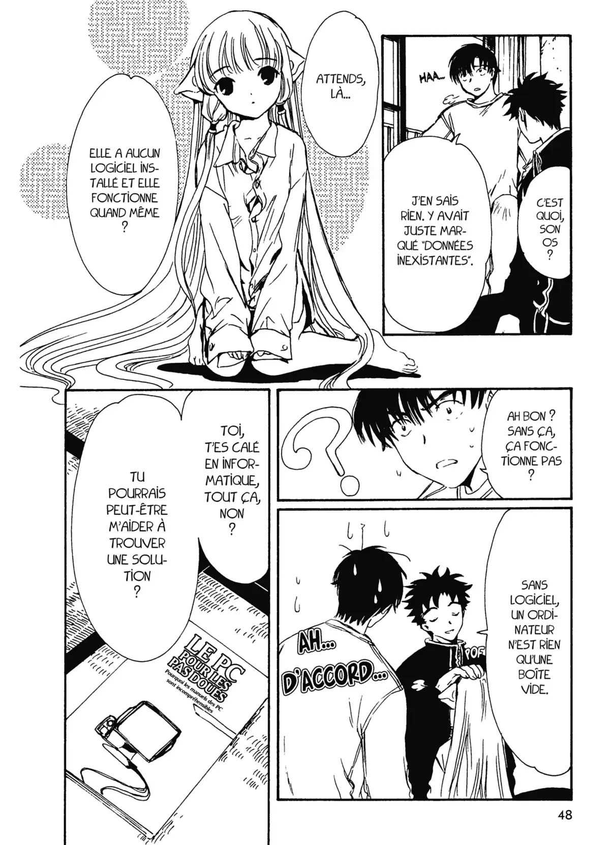 Chobits Volume 1 page 45