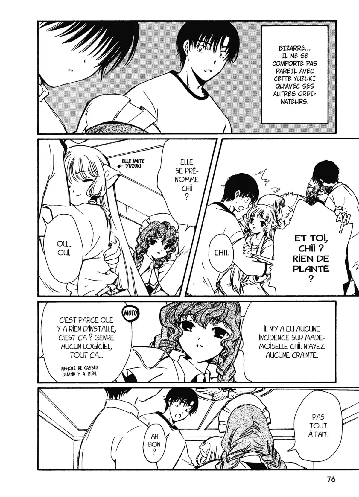 Chobits Volume 1 page 73