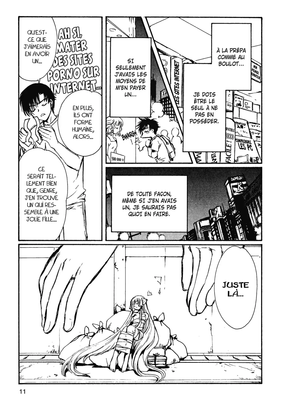 Chobits Volume 1 page 9