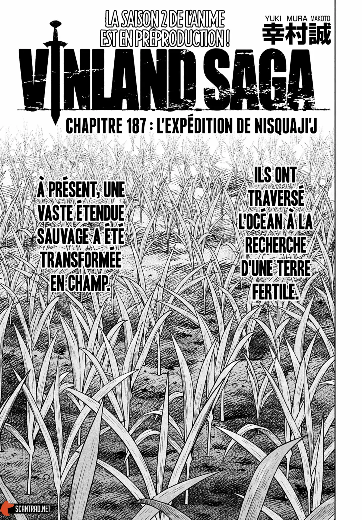 Vinland Saga Chapitre 187 page 1