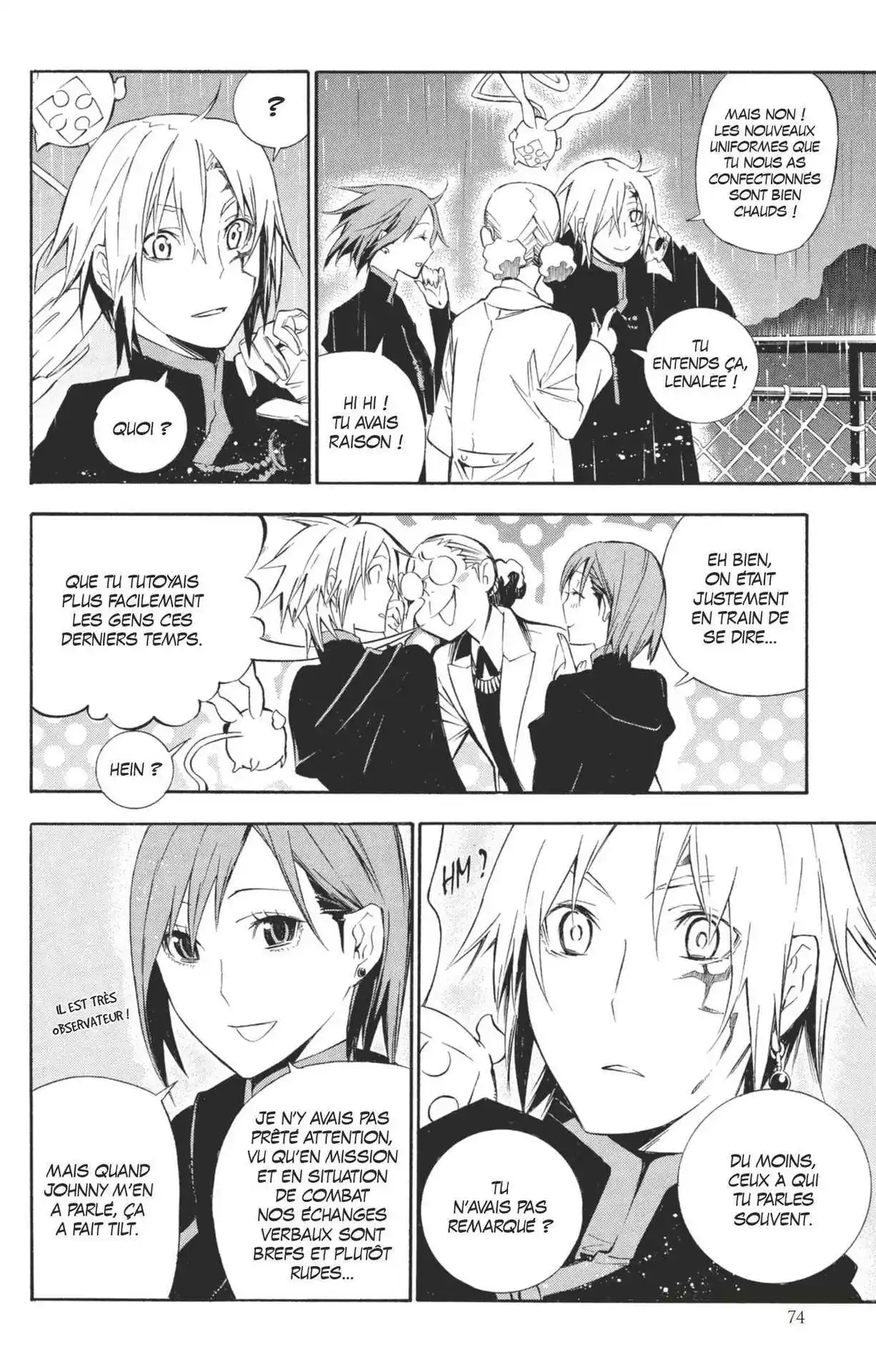 D.Gray-Man Volume 17 page 72