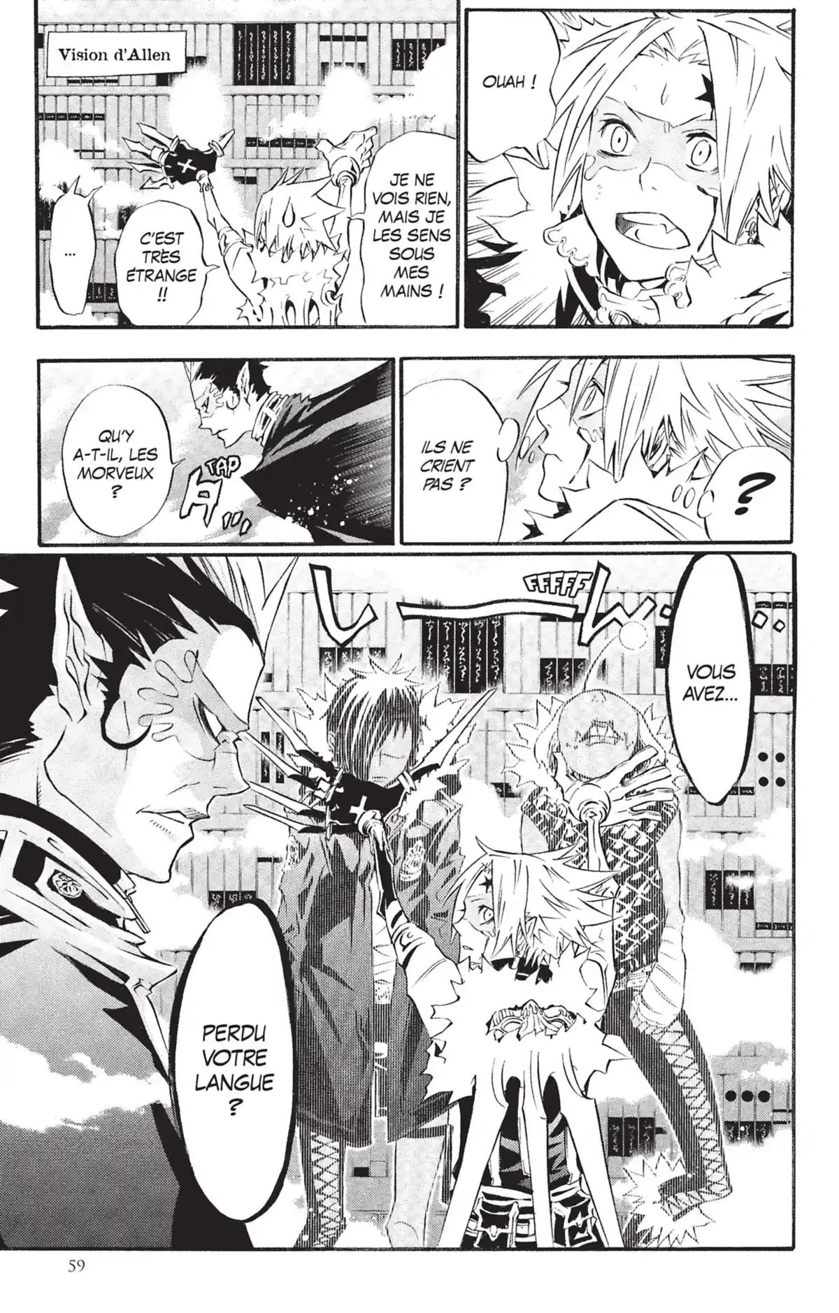 D.Gray-Man Volume 11 page 58