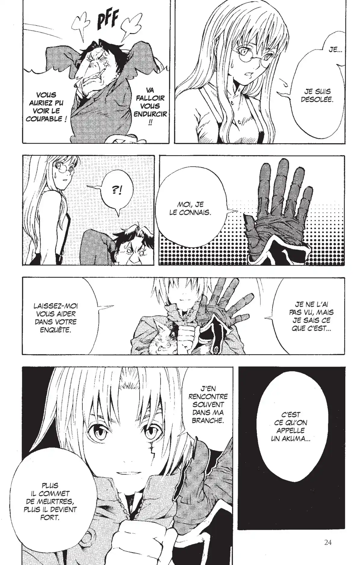 D.Gray-Man Volume 1 page 23