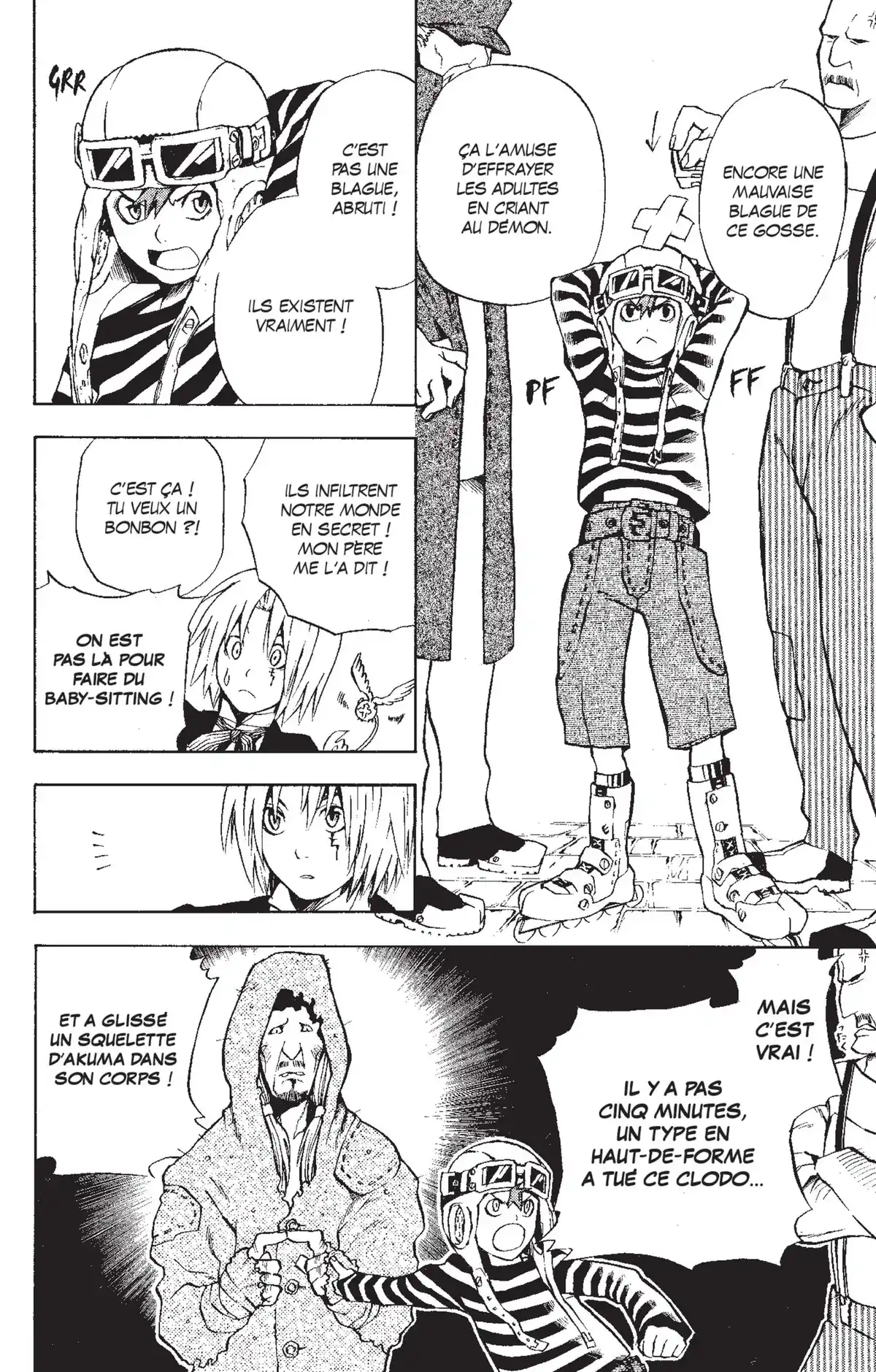 D.Gray-Man Volume 1 page 69