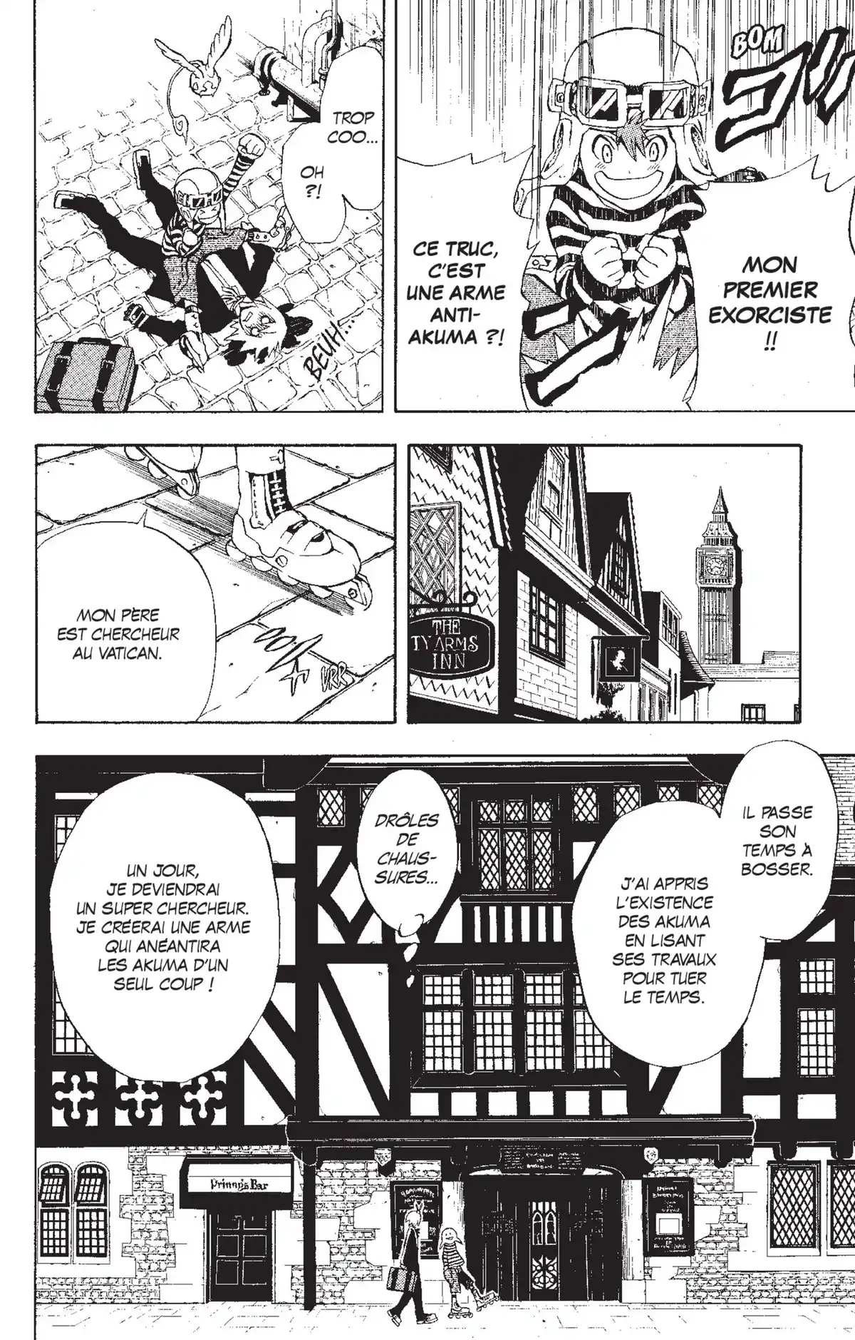D.Gray-Man Volume 1 page 73