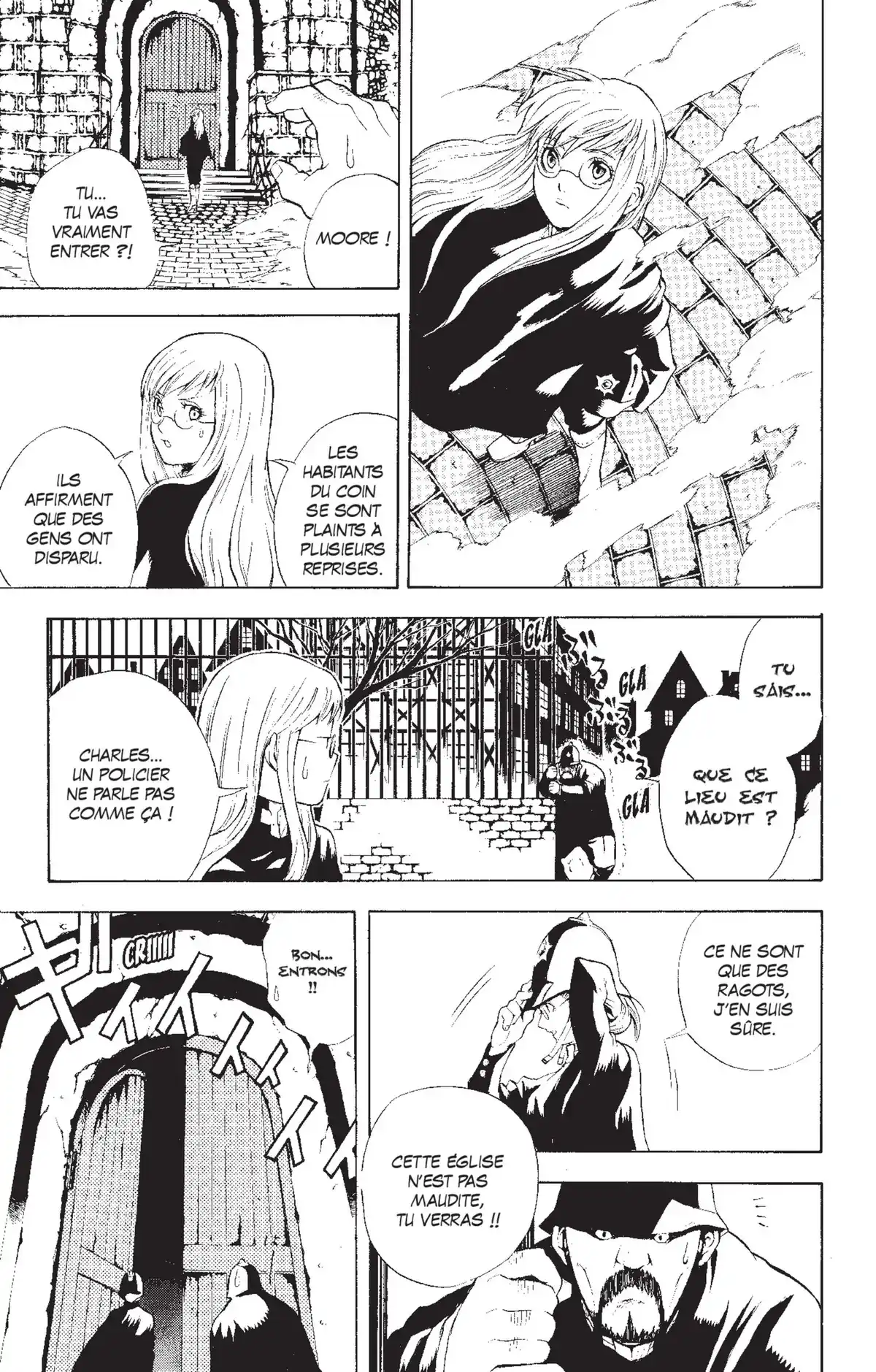 D.Gray-Man Volume 1 page 8