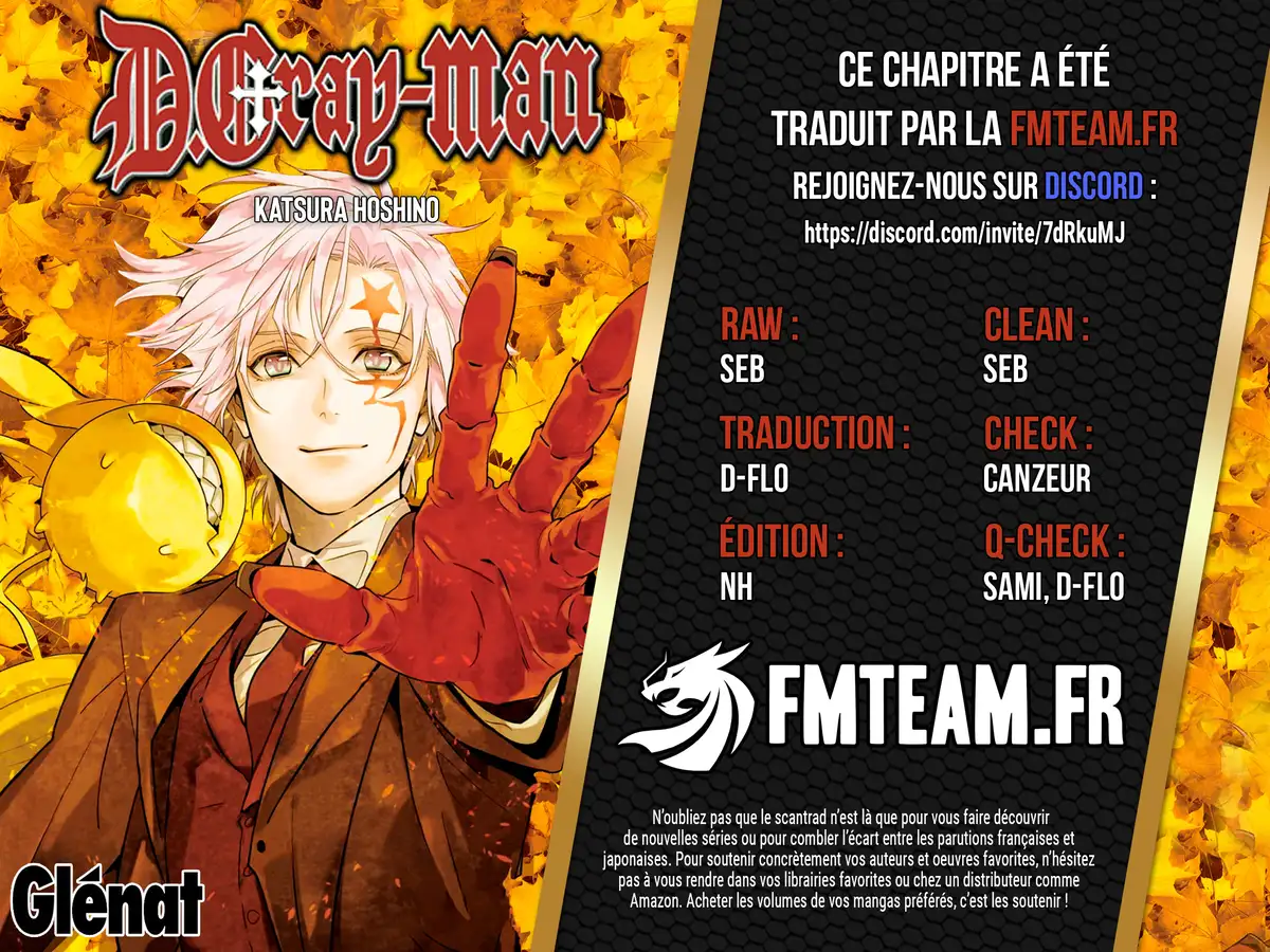 D.Gray-Man Chapitre 250 page 16