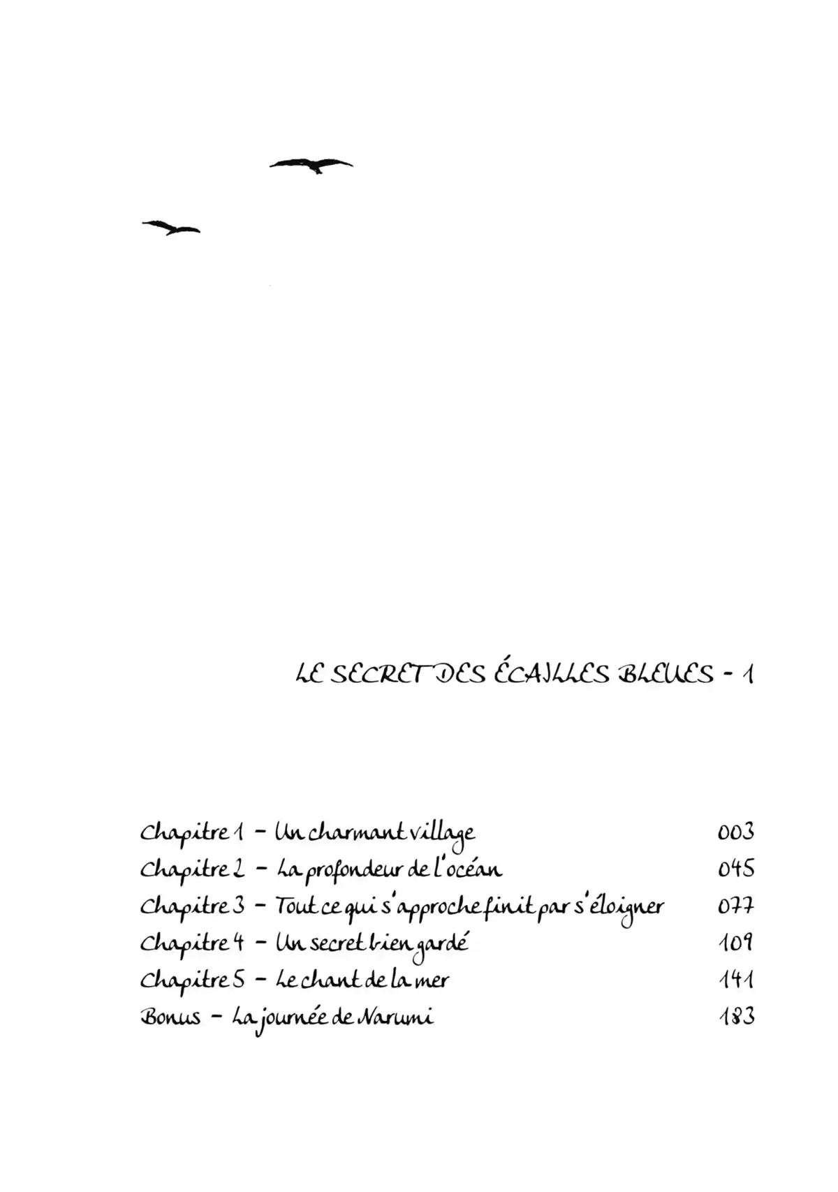 Le Secret des écailles bleues Volume 1 page 4