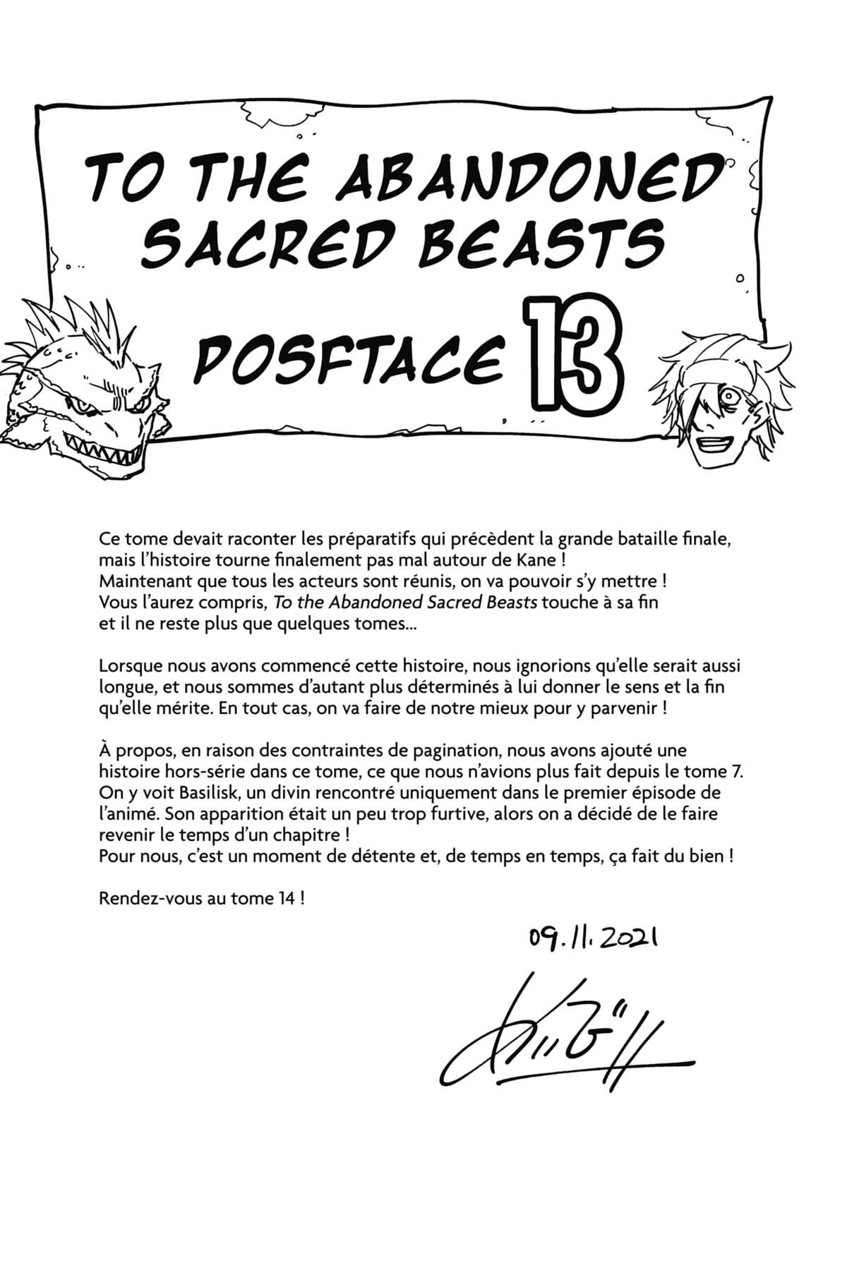 To the Abandoned Sacred Beasts Volume 13 page 175