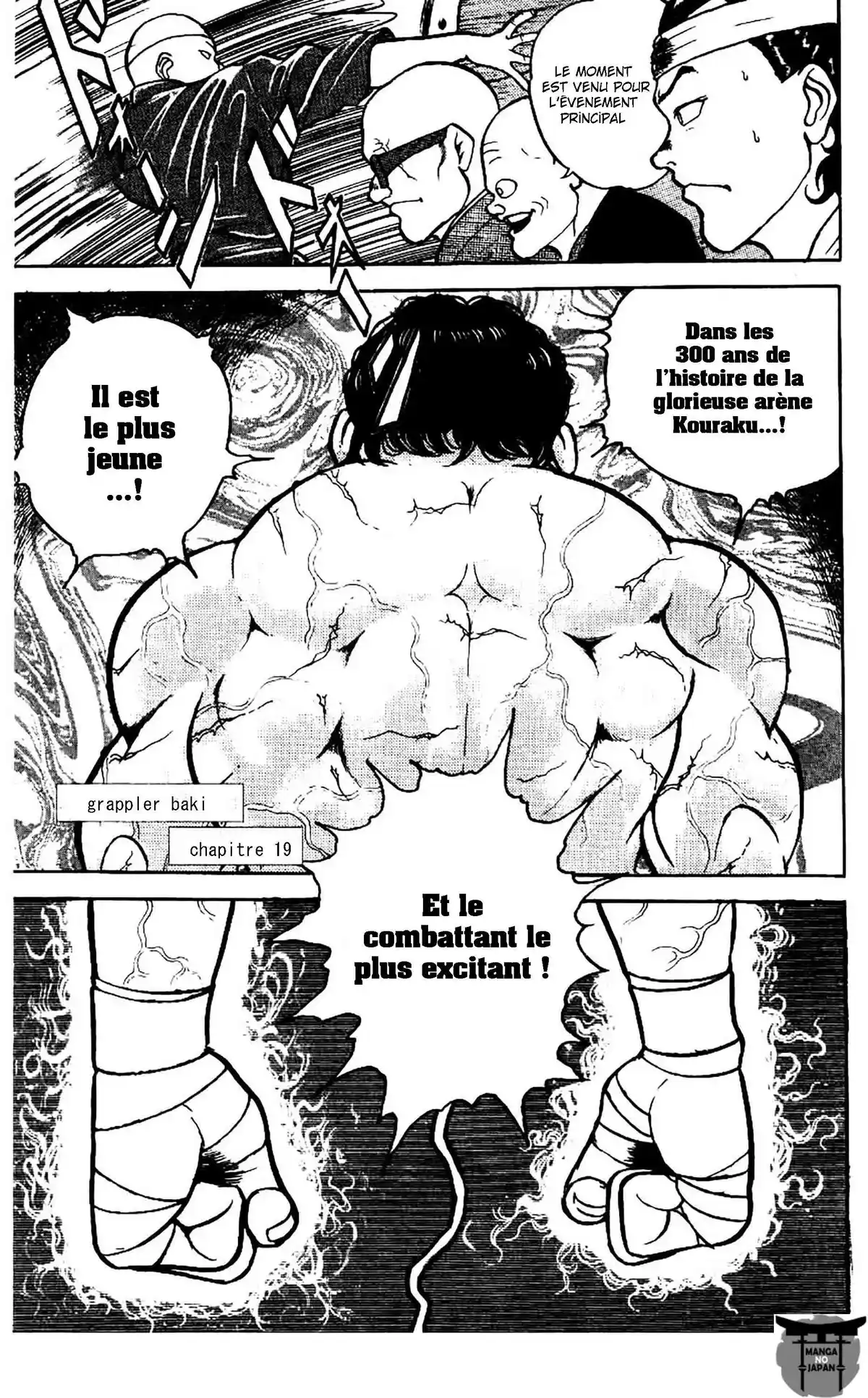 Grappler Baki Chapitre 19 page 1