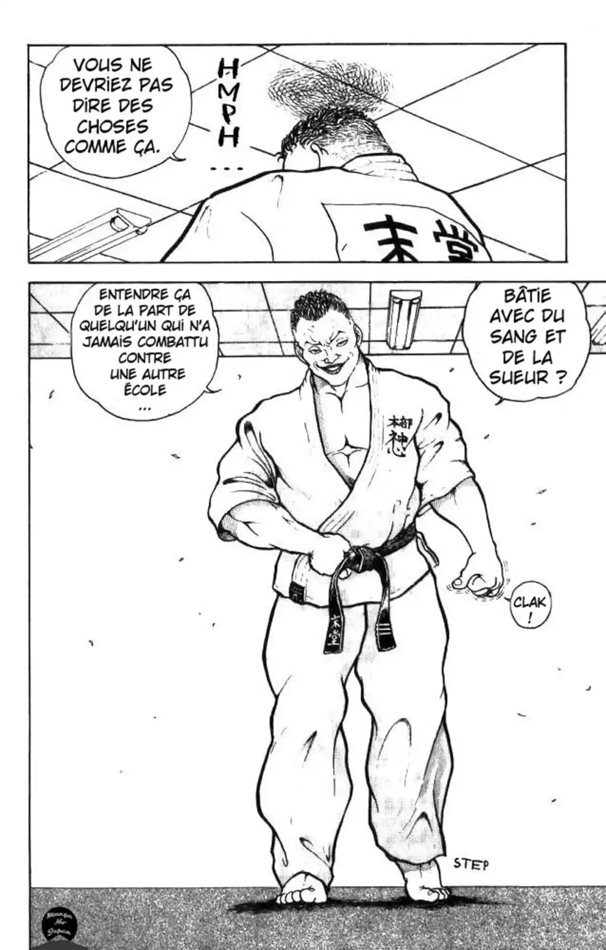 Grappler Baki Chapitre 1 page 8