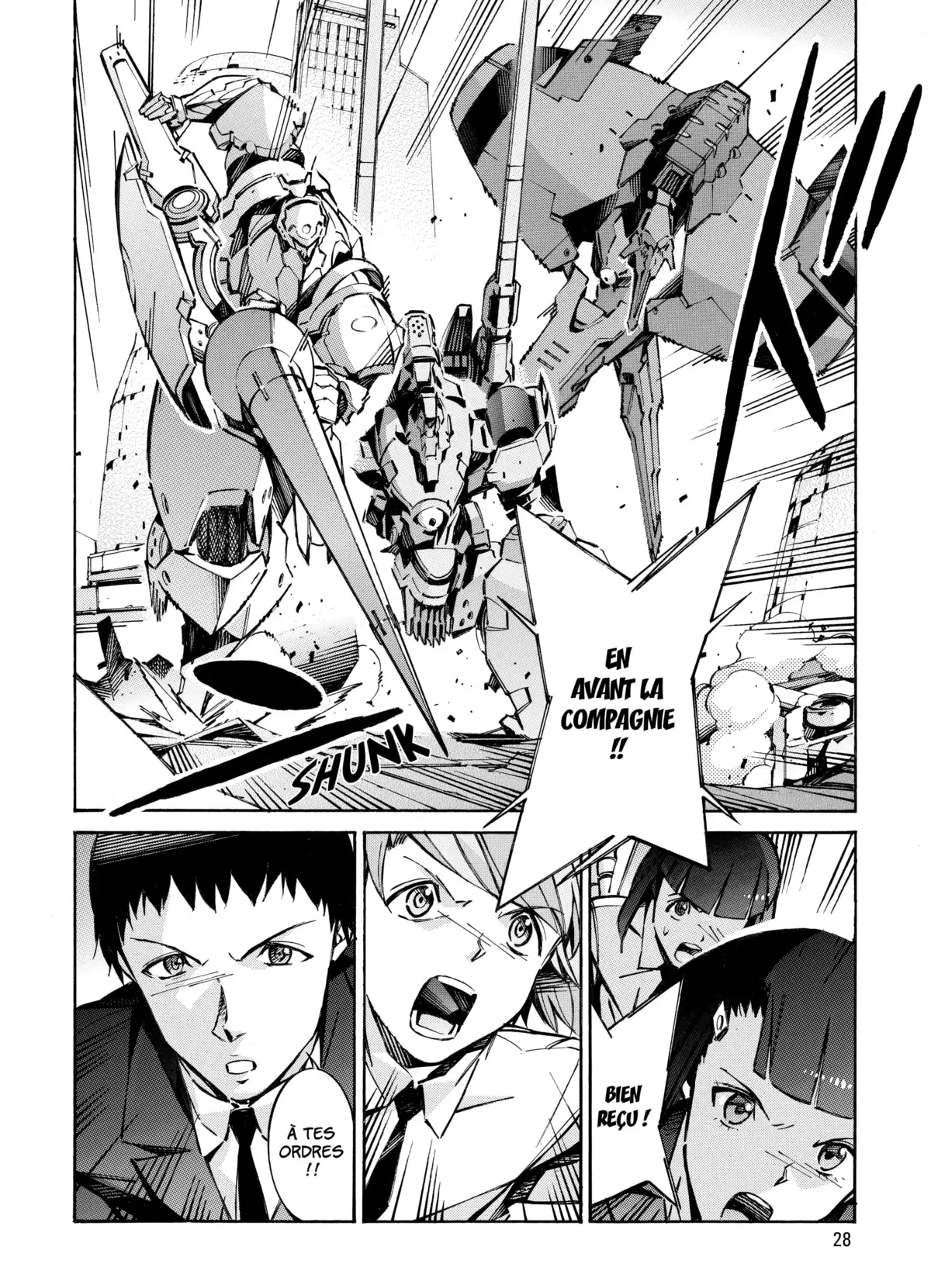 Kurogane no Linebarrels Volume 9-10 page 30