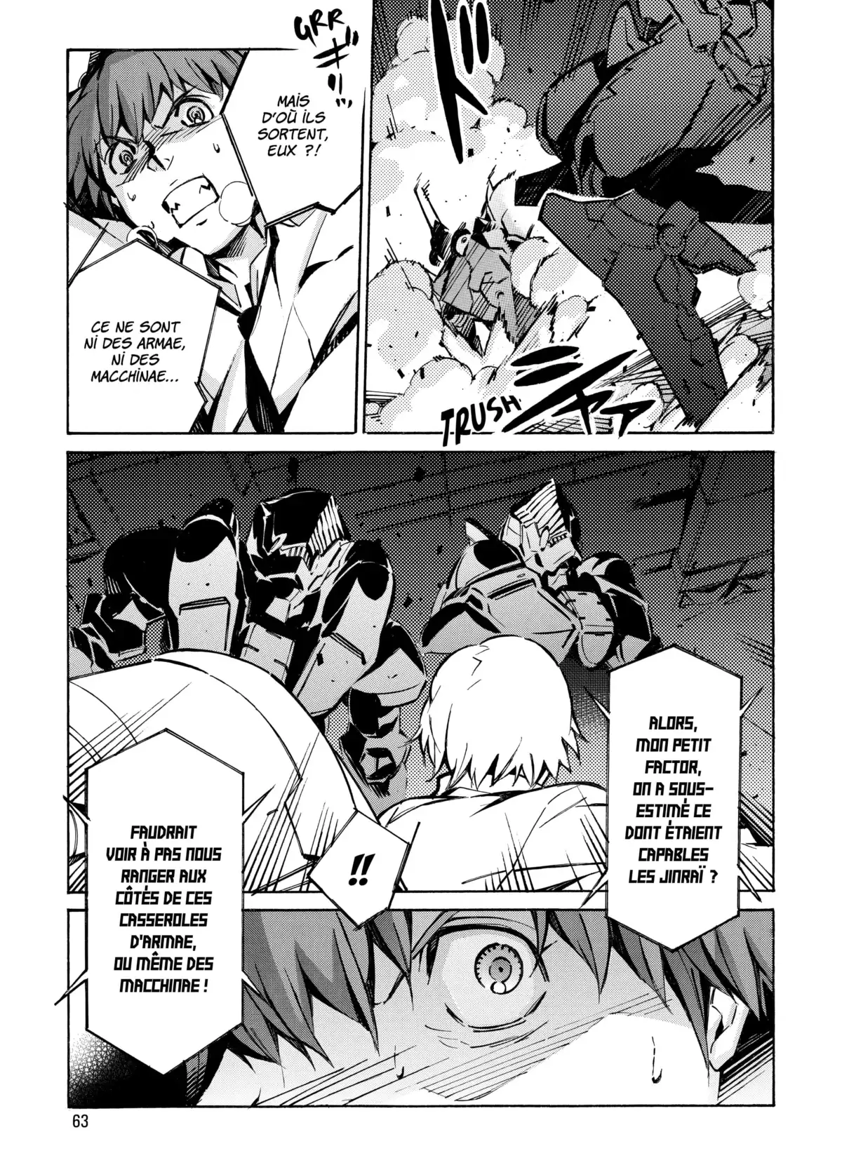 Kurogane no Linebarrels Volume 9-10 page 63