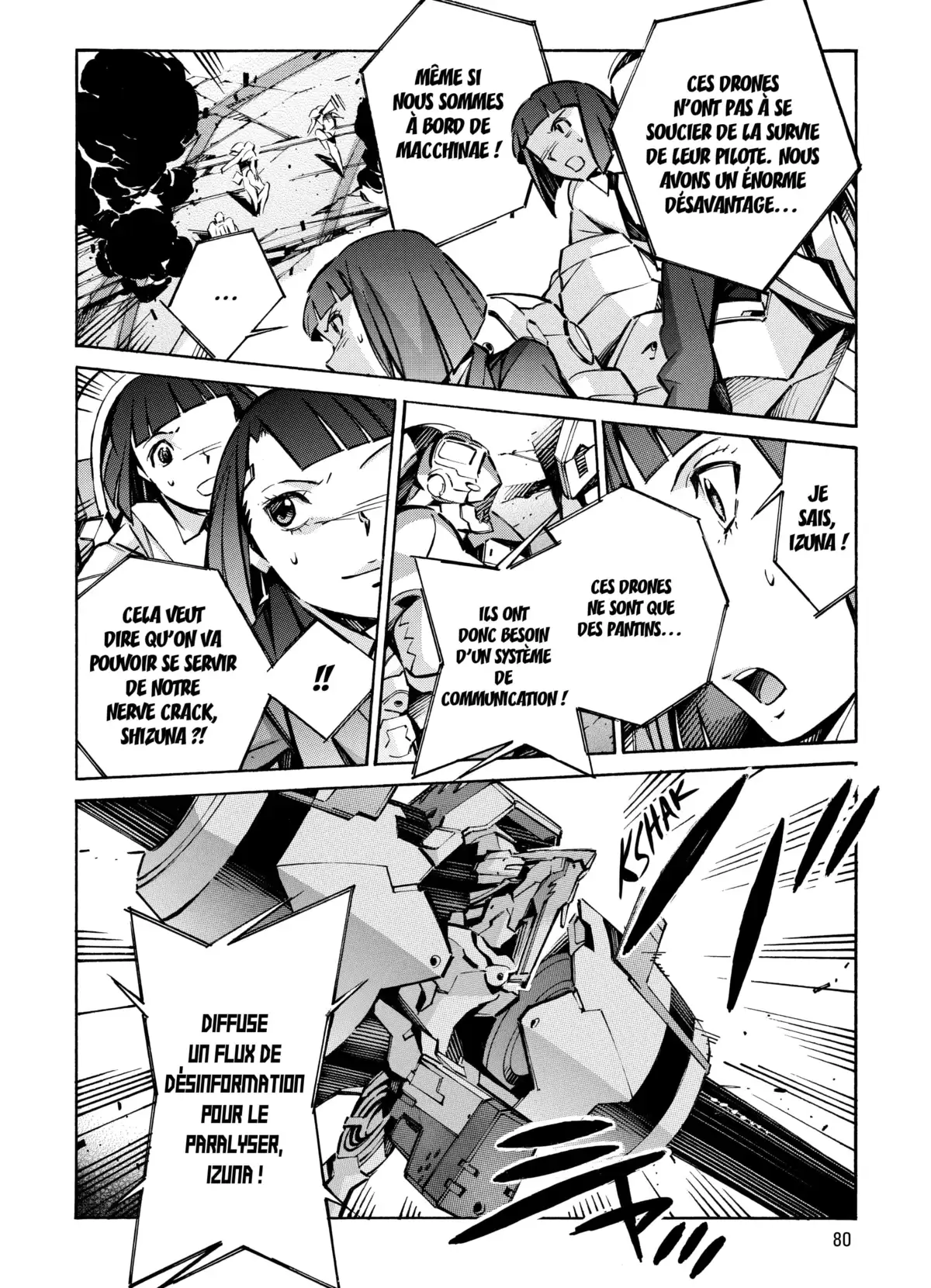 Kurogane no Linebarrels Volume 9-10 page 80