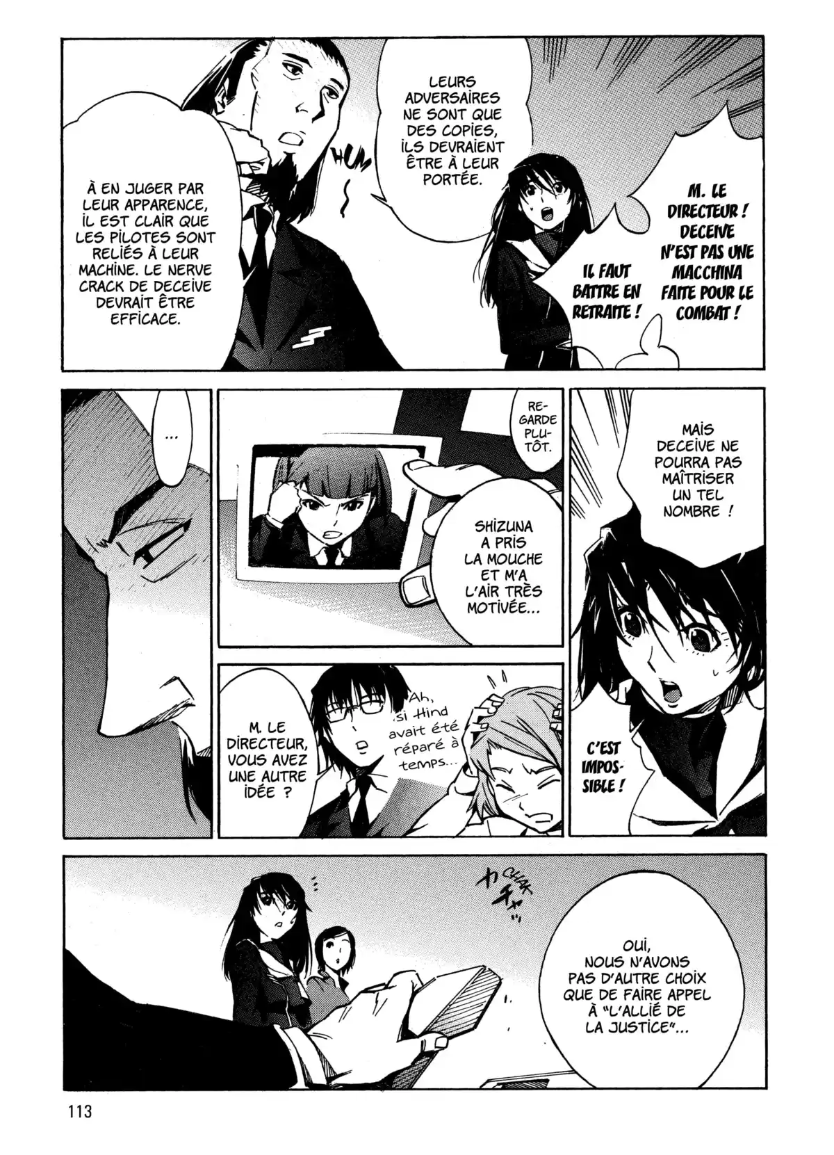 Kurogane no Linebarrels Volume 2 page 110
