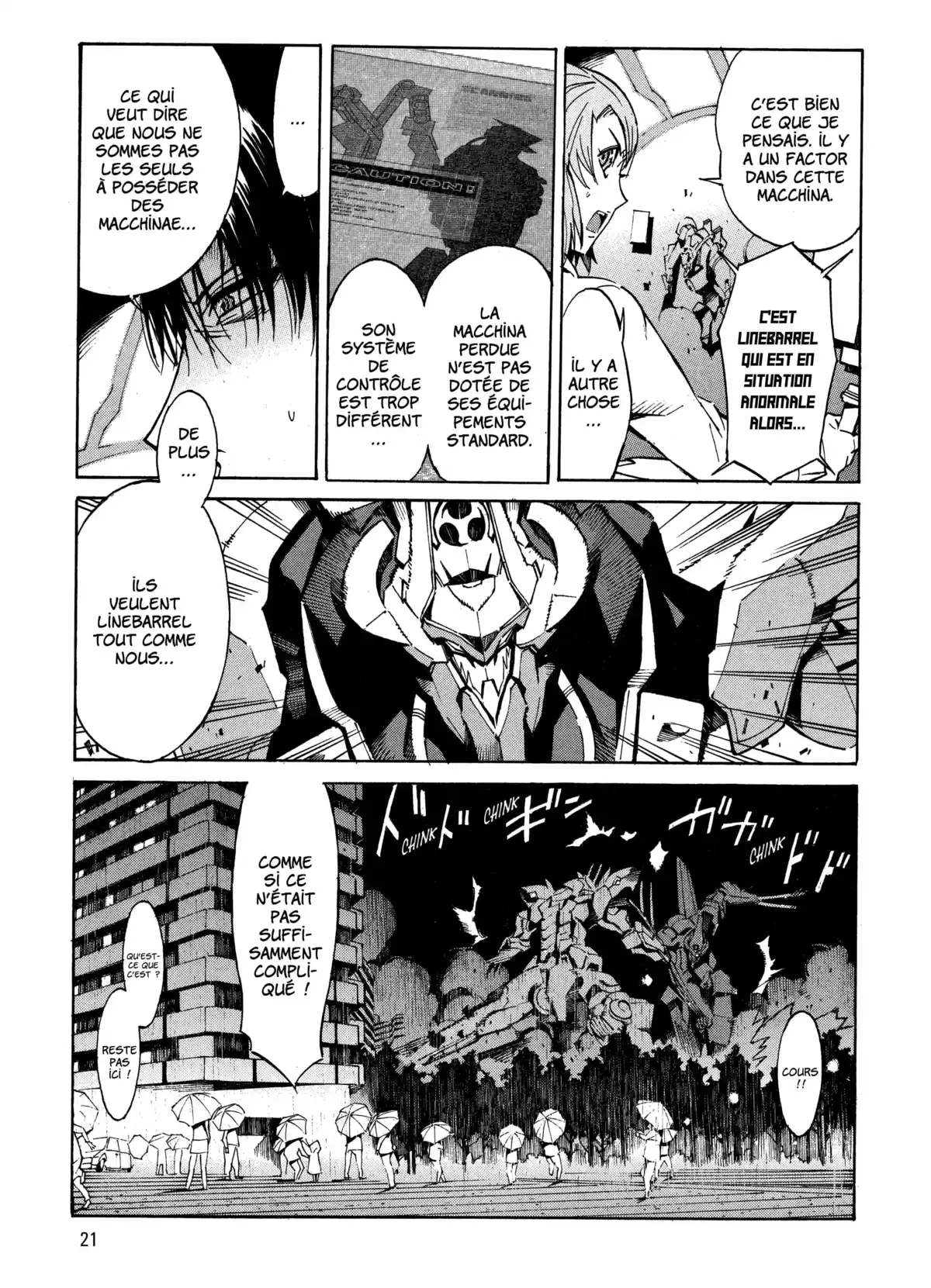 Kurogane no Linebarrels Volume 2 page 23