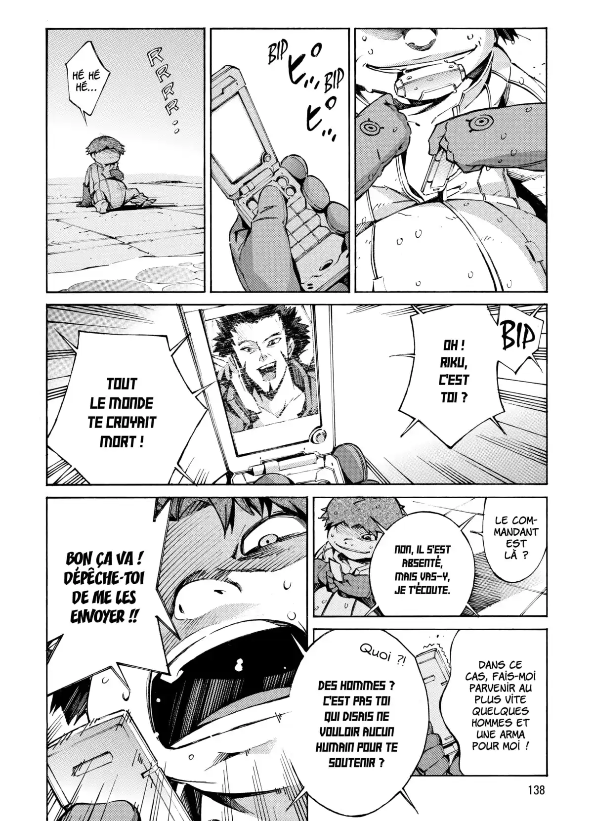 Kurogane no Linebarrels Volume 4 page 133