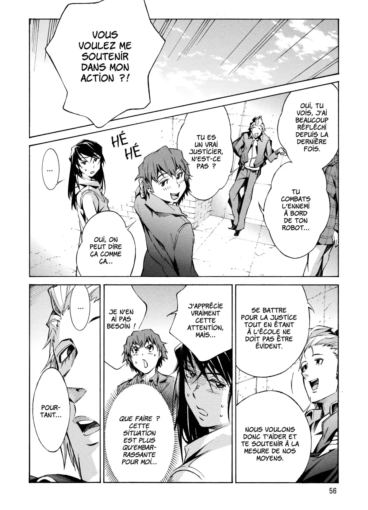 Kurogane no Linebarrels Volume 4 page 56