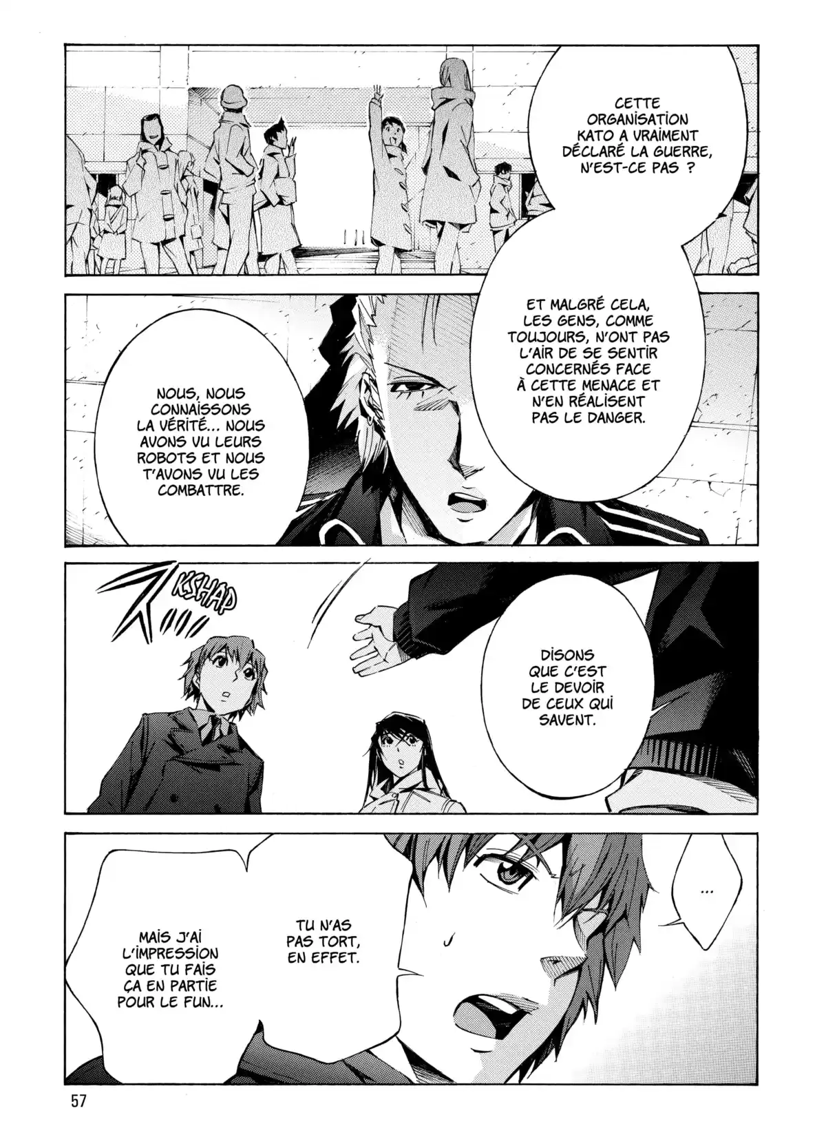 Kurogane no Linebarrels Volume 4 page 57