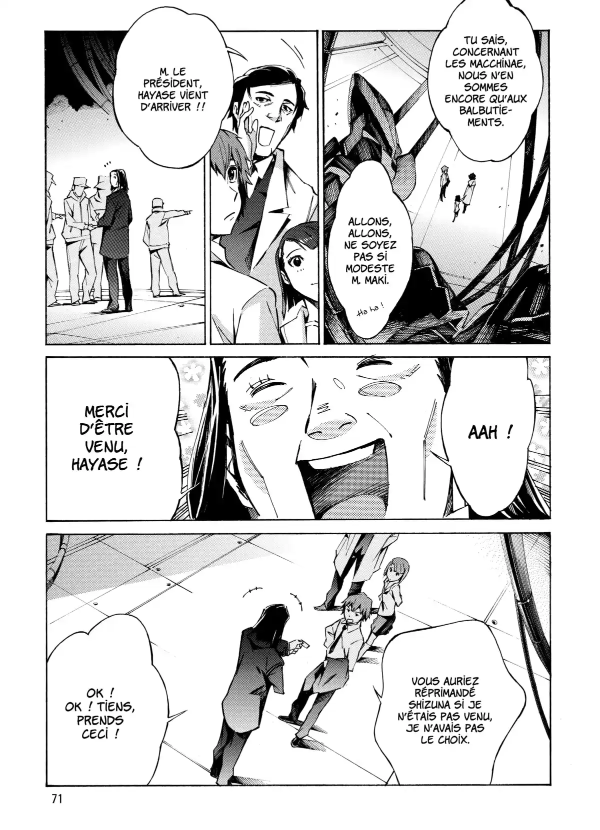 Kurogane no Linebarrels Volume 4 page 70