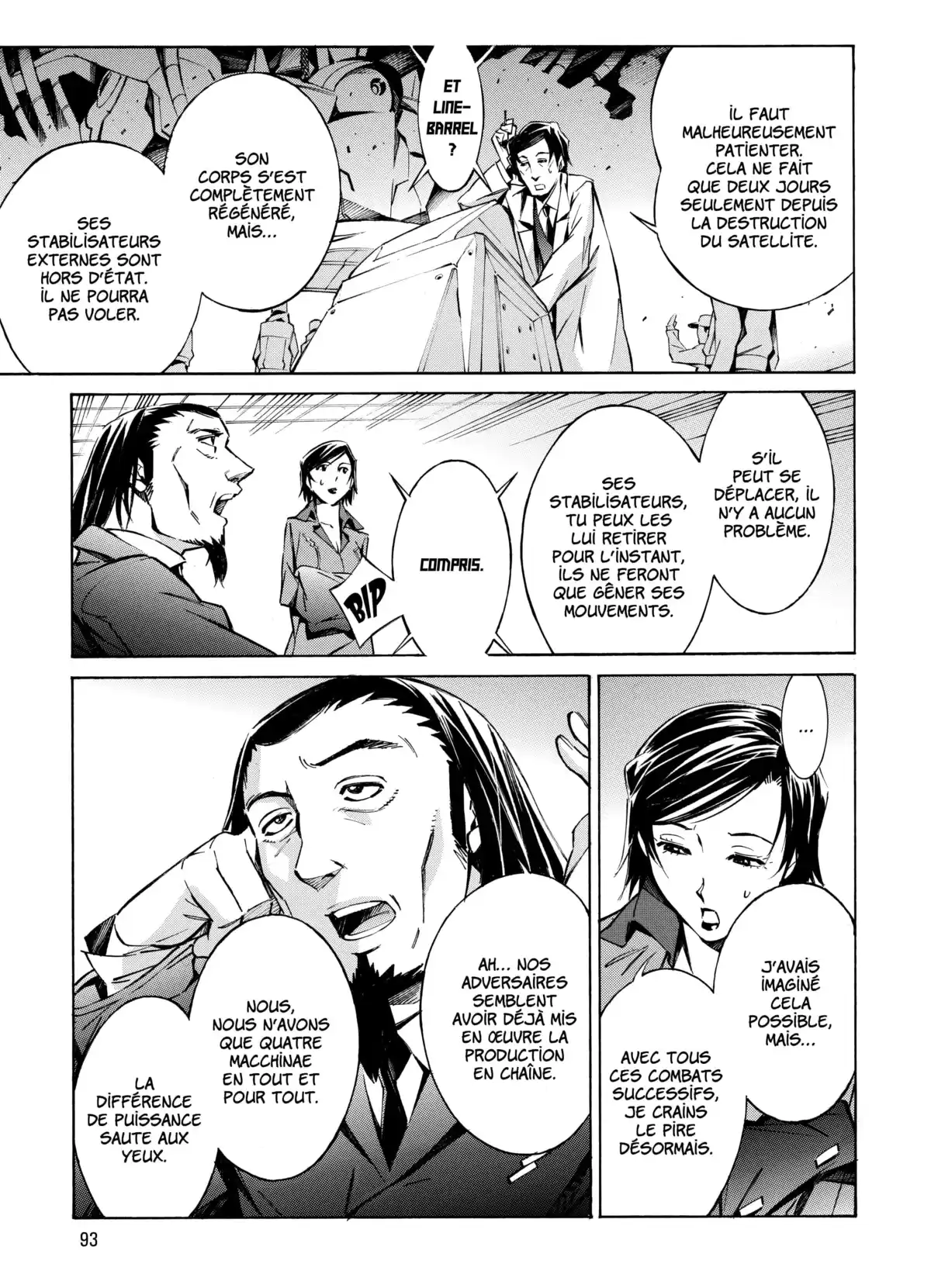 Kurogane no Linebarrels Volume 4 page 91