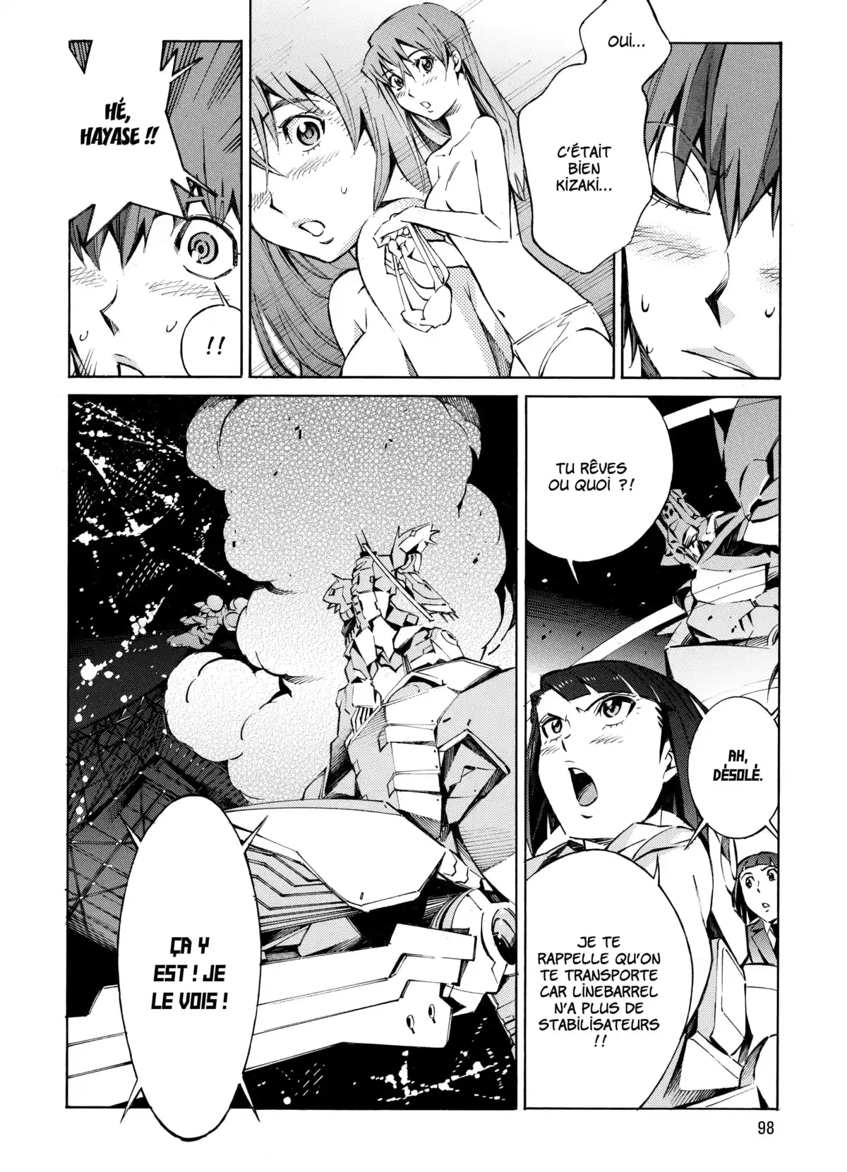 Kurogane no Linebarrels Volume 4 page 96