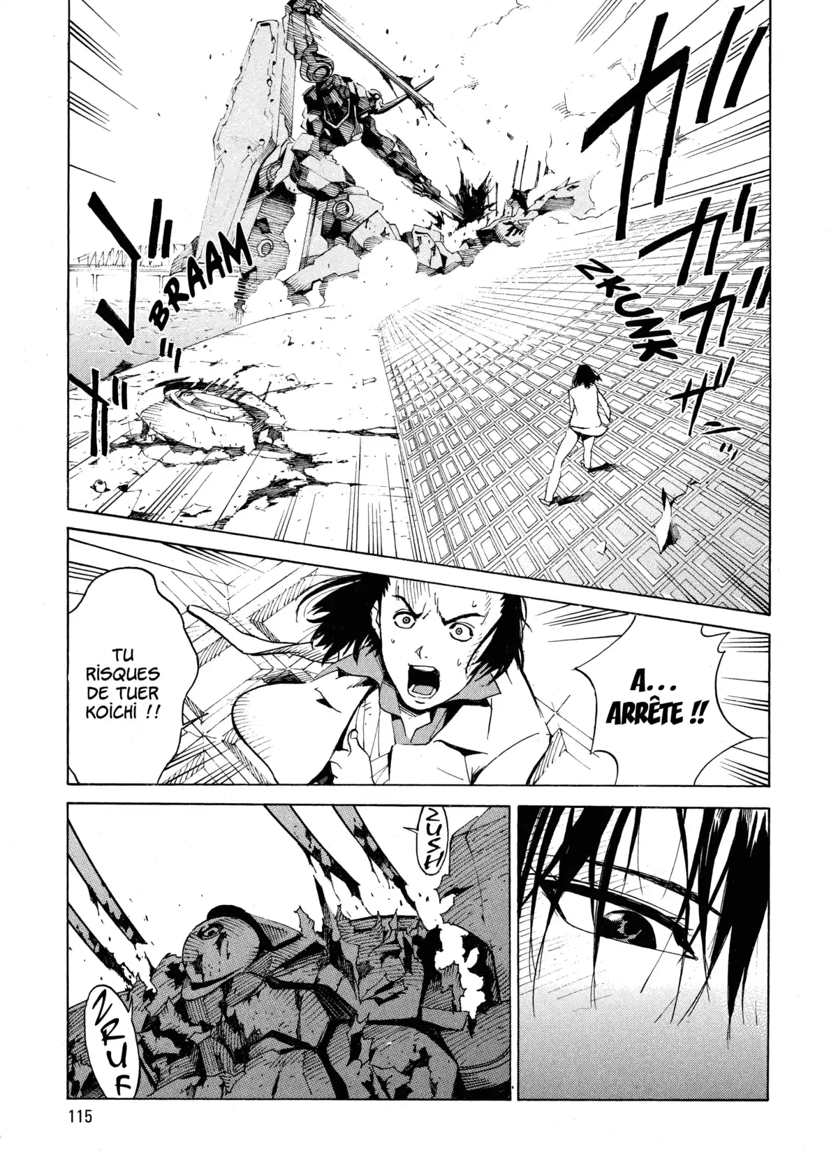 Kurogane no Linebarrels Volume 1 page 112