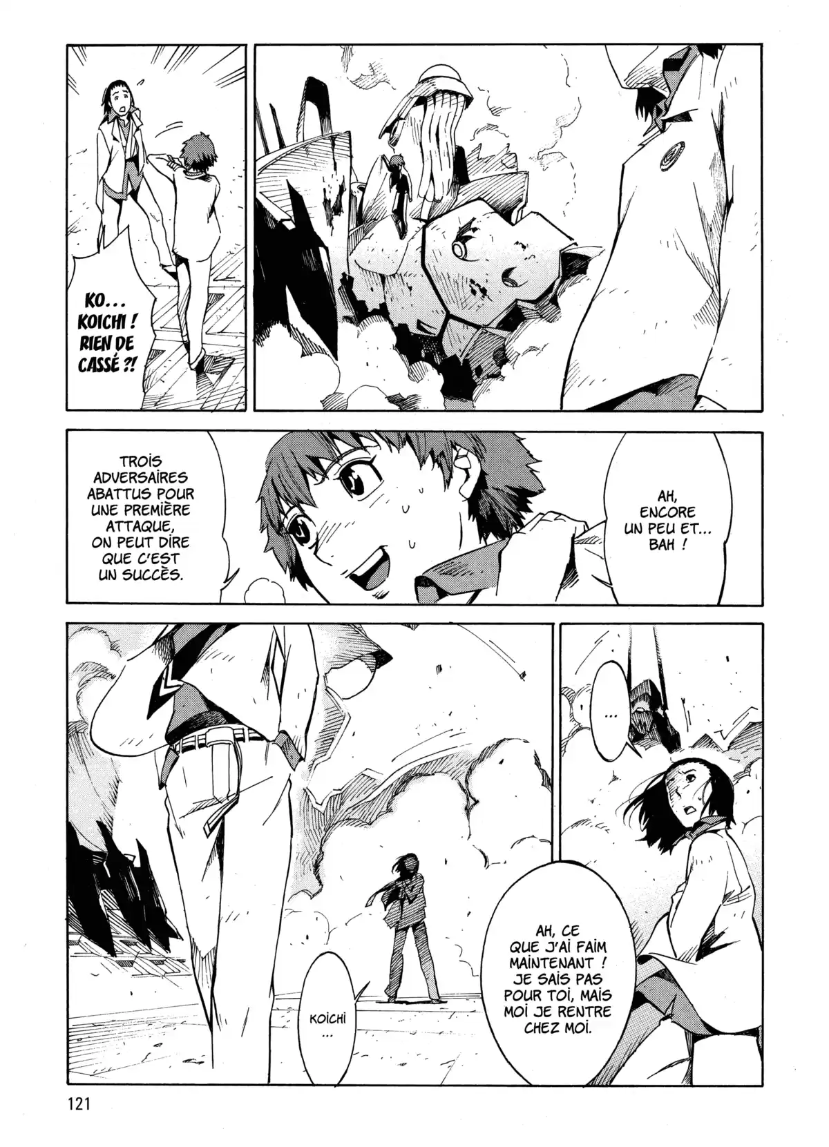 Kurogane no Linebarrels Volume 1 page 118